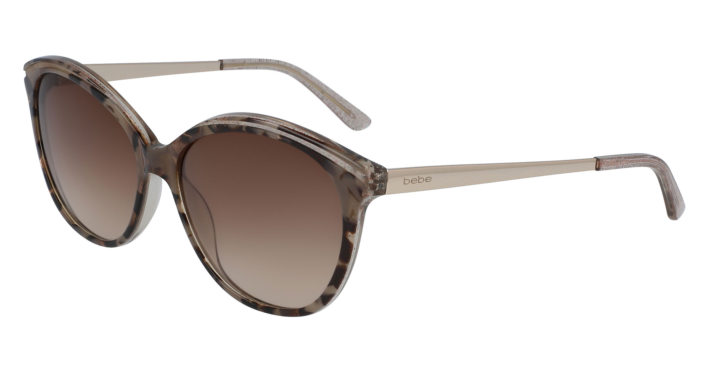 Bebe BB7229 Topaz Glitter Sunglasses BB7229 Sunglasses - Bebe Eyes Authorized Retailer  main image 2