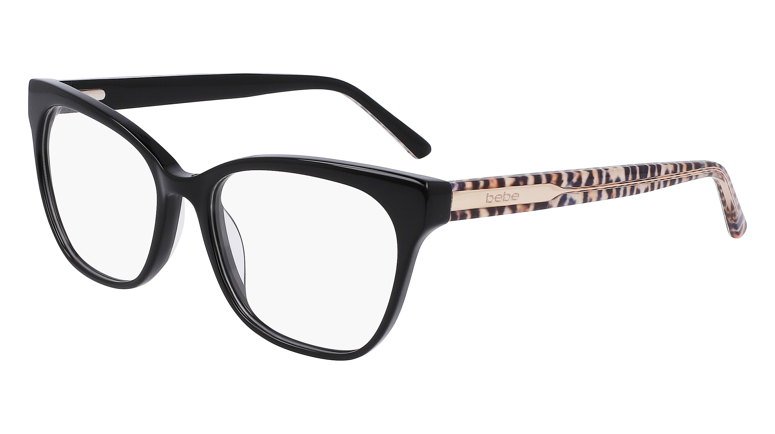 BEBE Cat Eye Brown Leopard Prescription (lenses can be removed) Sunglasses Bebe main image 4