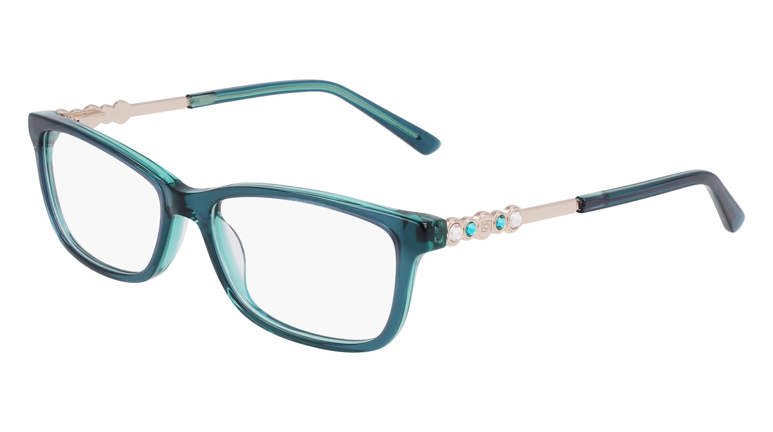 Bebe‎ BB5228 Teal Eyeglass Frames Women\'s Prescription Glasses w/ Original Case bebe BBE Eyeglasses Women Teal 52mm New 100% Authentic | eBay main image 2