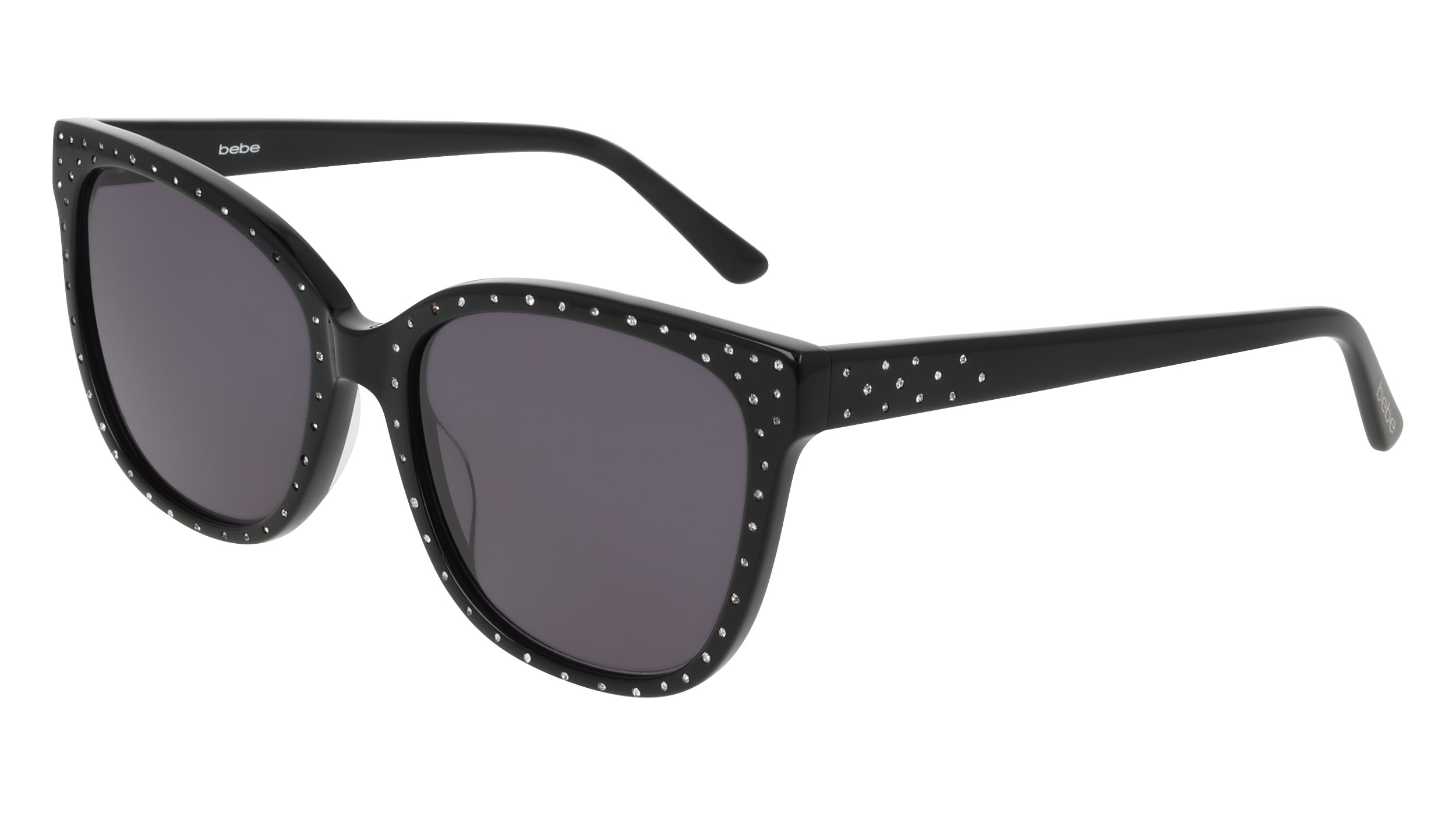 bebe Black Marbled Frame Sunglasses with Gradient Lenses Bebe BB7195 Sunglasses | FramesDirect.com main image 2