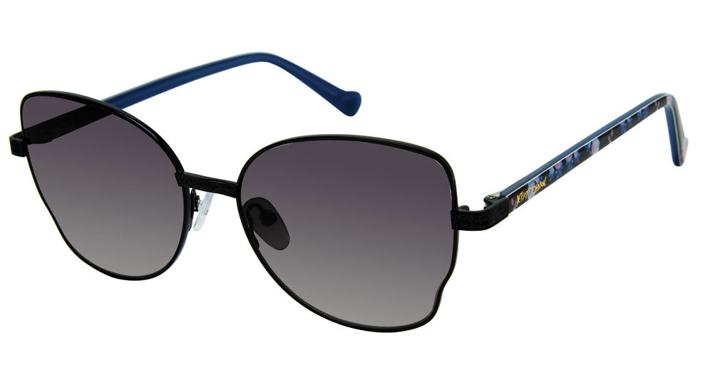 Betsey Johnson Black Frame Sunglasses BLAZING STAR SUNGLASSES BLACK Women main image 3
