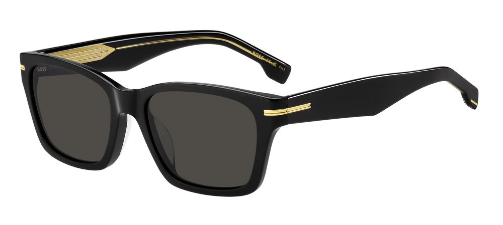 NWT Hugo Boss BOSS 1739/F/SK-0807 MD 56mm Order BOSS 1739 F SK 807 Square Sunglass - size 56 - Hassan main image 4