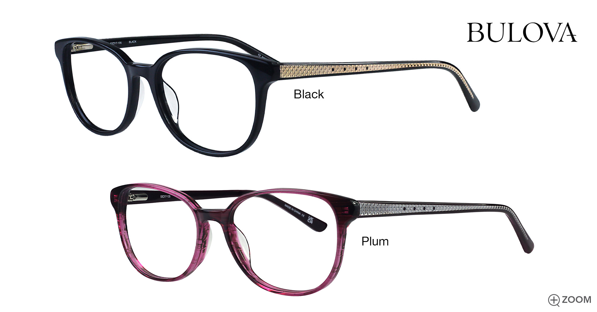 Bulova Women\'s Glasses (Solna) Clearwater Eyeglasses - Bulova Authorized Retailer  main image 4