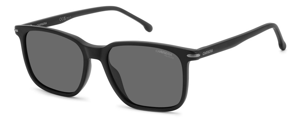 Carrera Black Frame Sunglasses polarized 316 | Thick Square Frame Sunglasses - Carrera® US main image 4