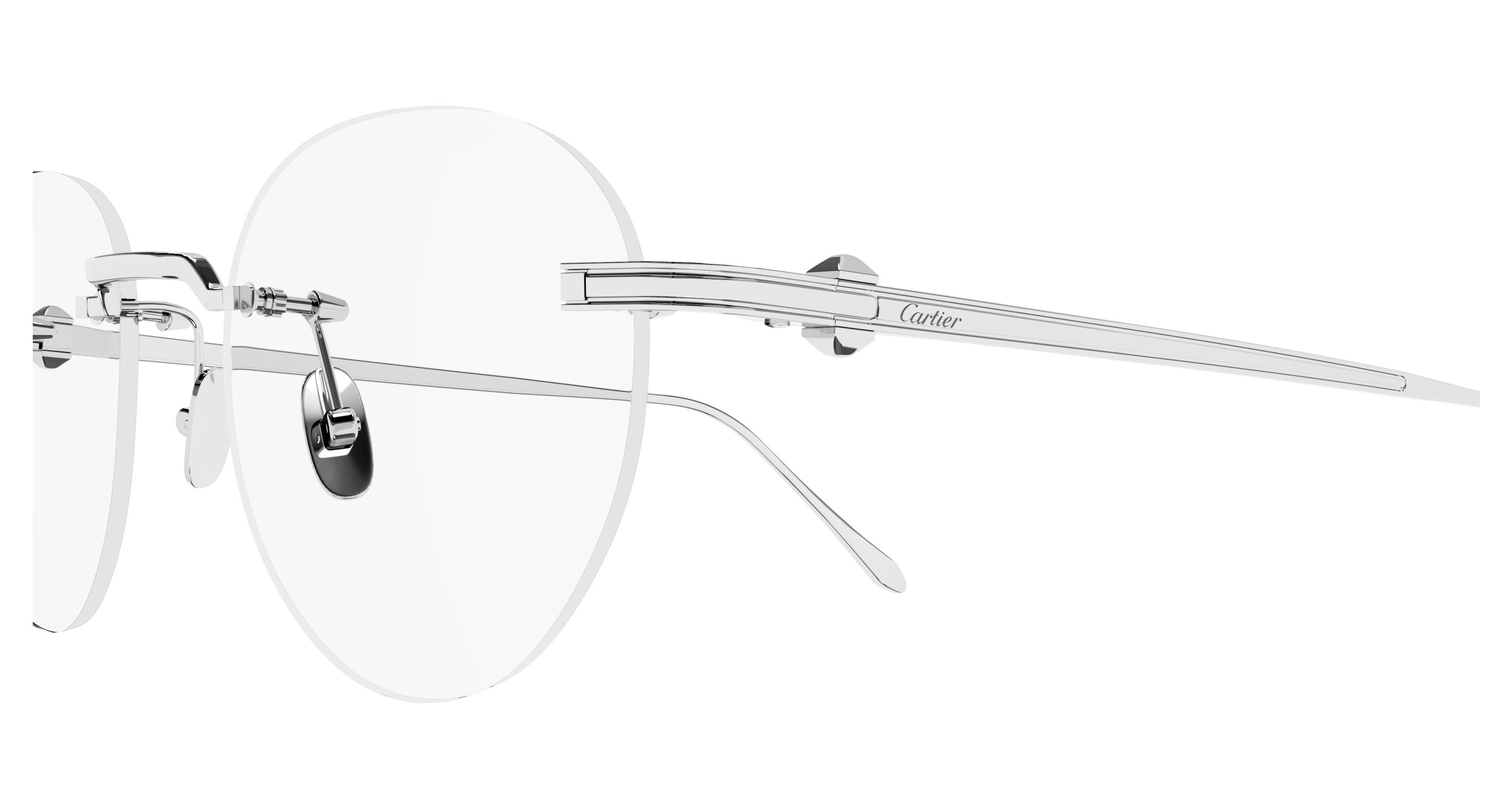 CT0342O Eyeglasses - Cartier Authorized Retailer | coolframes.com