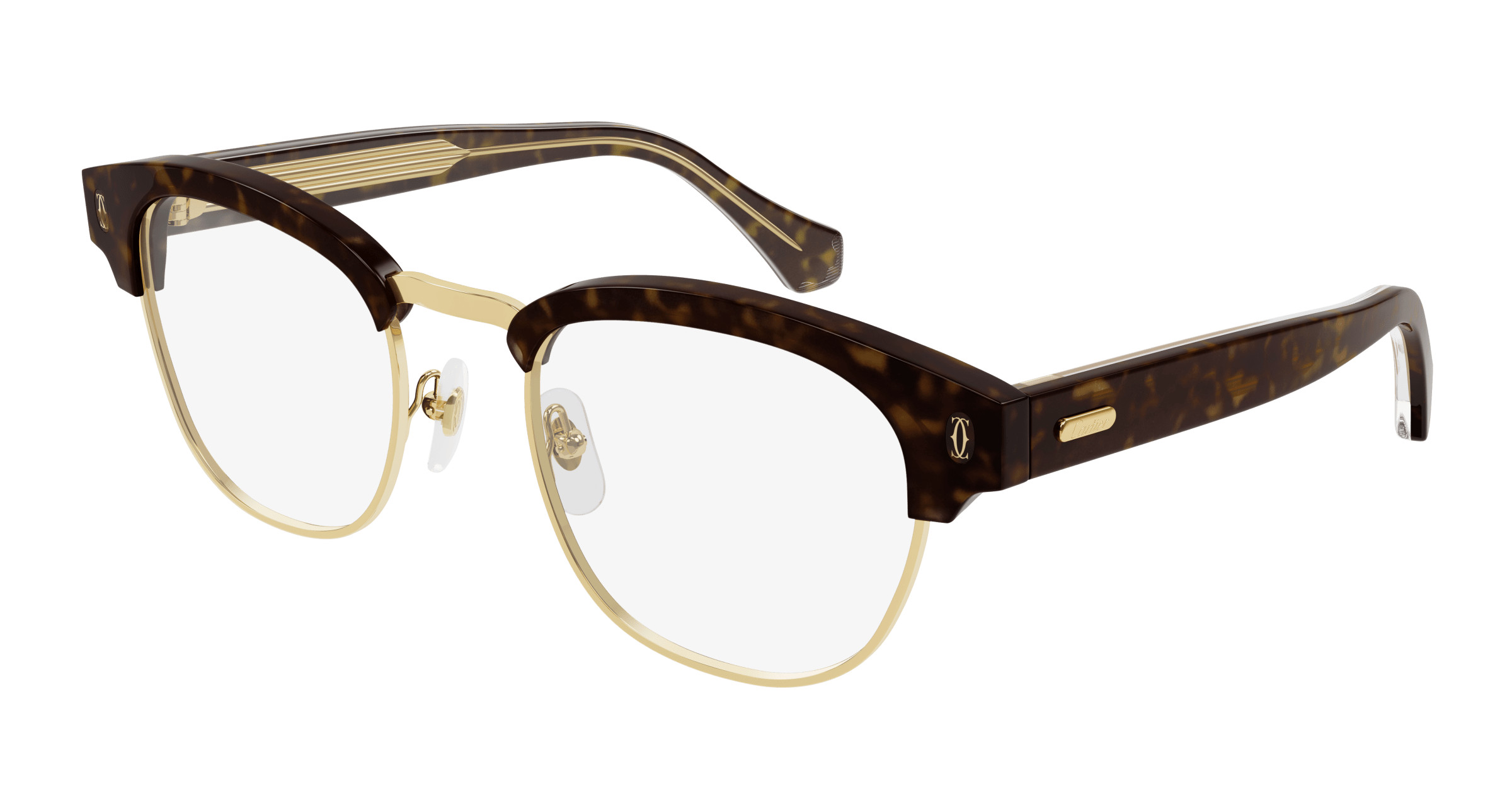 CT0378O Eyeglasses - Cartier Authorized Retailer | coolframes.com 