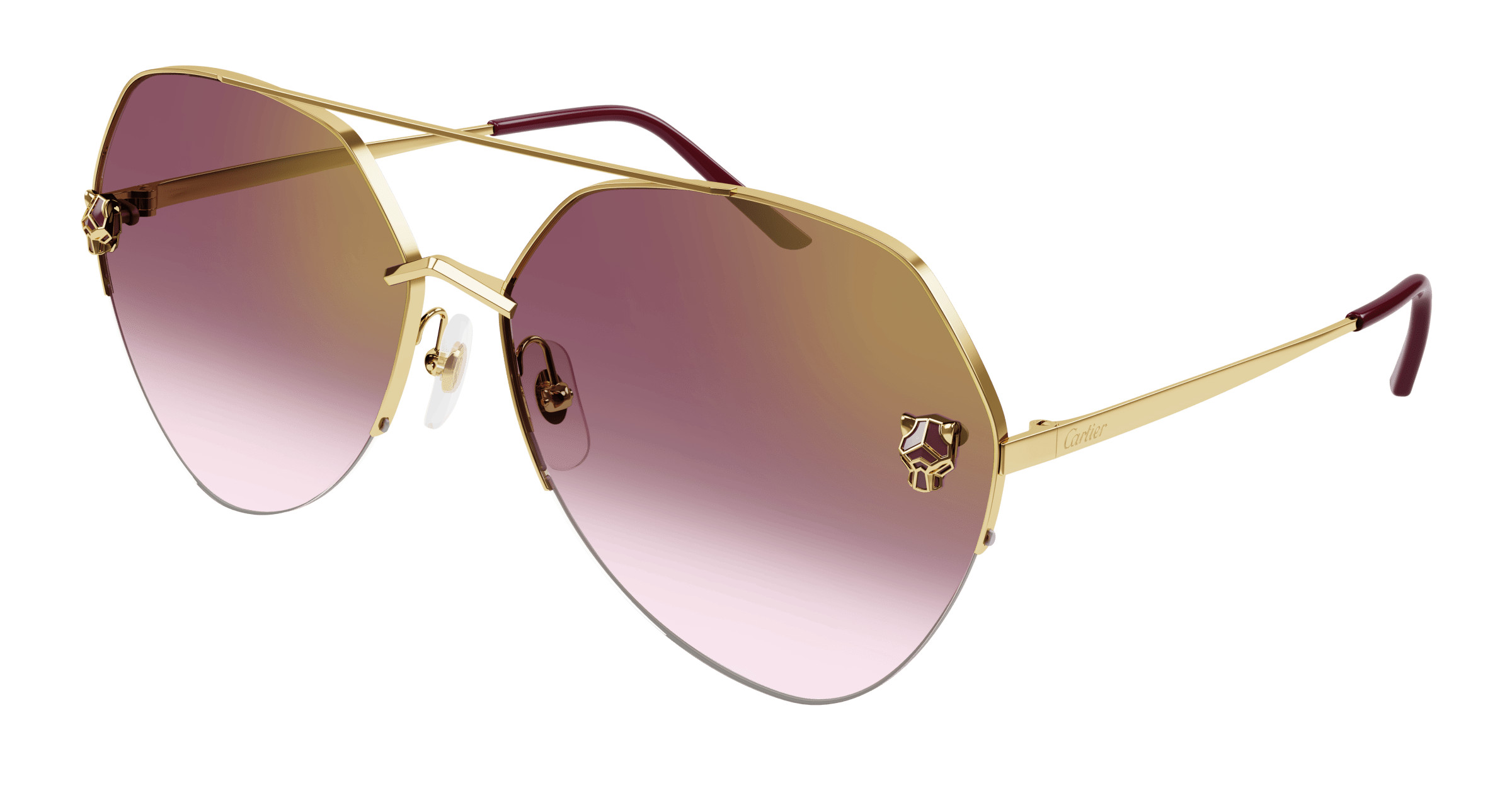 Cartier サングラス CT0355S Sunglasses - Cartier Authorized Retailer | coolframes.com