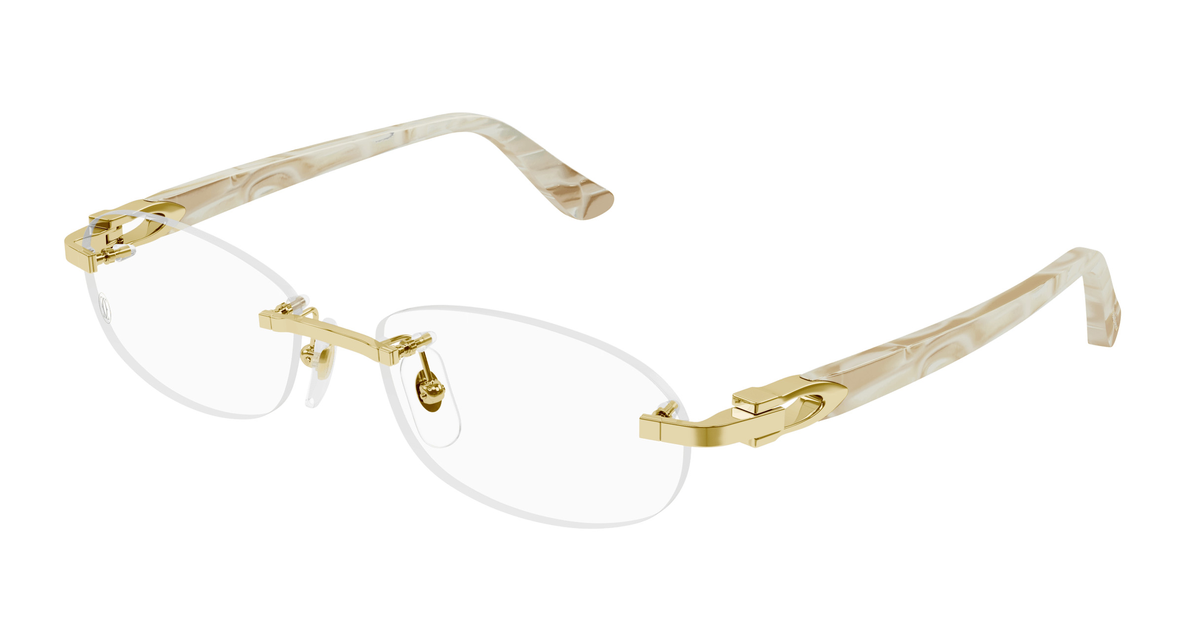 CT0455OJ Eyeglasses - Cartier Authorized Retailer | coolframes.com