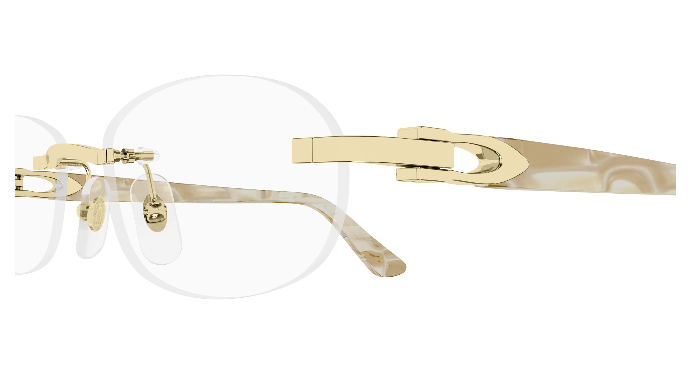 CT0455OJ Eyeglasses - Cartier Authorized Retailer | coolframes.com 