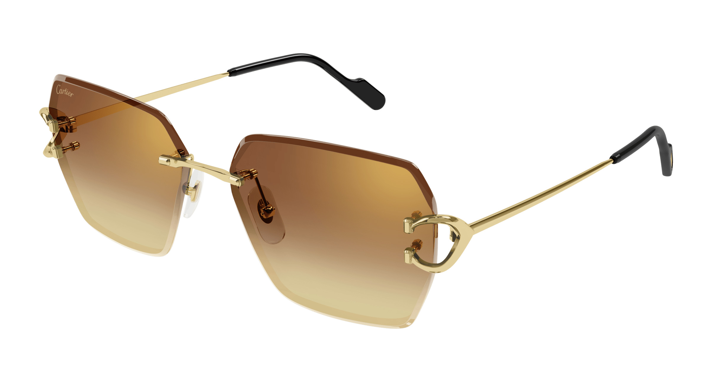 CT0466S Sunglasses - Cartier Authorized Retailer | coolframes.com