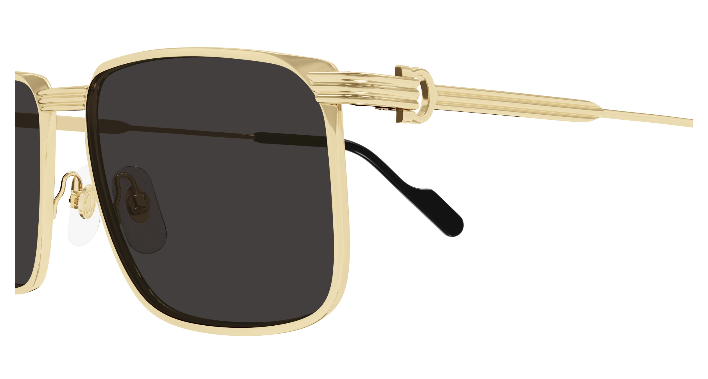 Cartier CT0534S-003 Sunglasses Gold Blue Metal Cartier CT0550S 002 Sunglasses Shiny Gold Blue - eye-oo.com main image 4