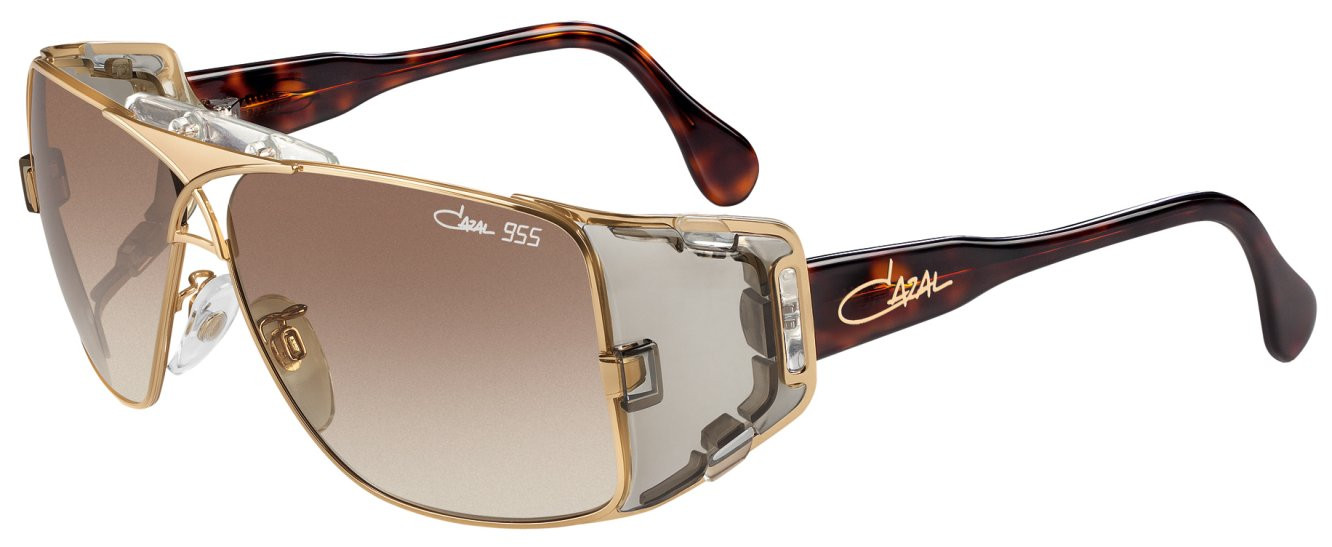 Cazal Gold Frame Brown Gradient Cazal Sunglasses 8509 002 main image 4