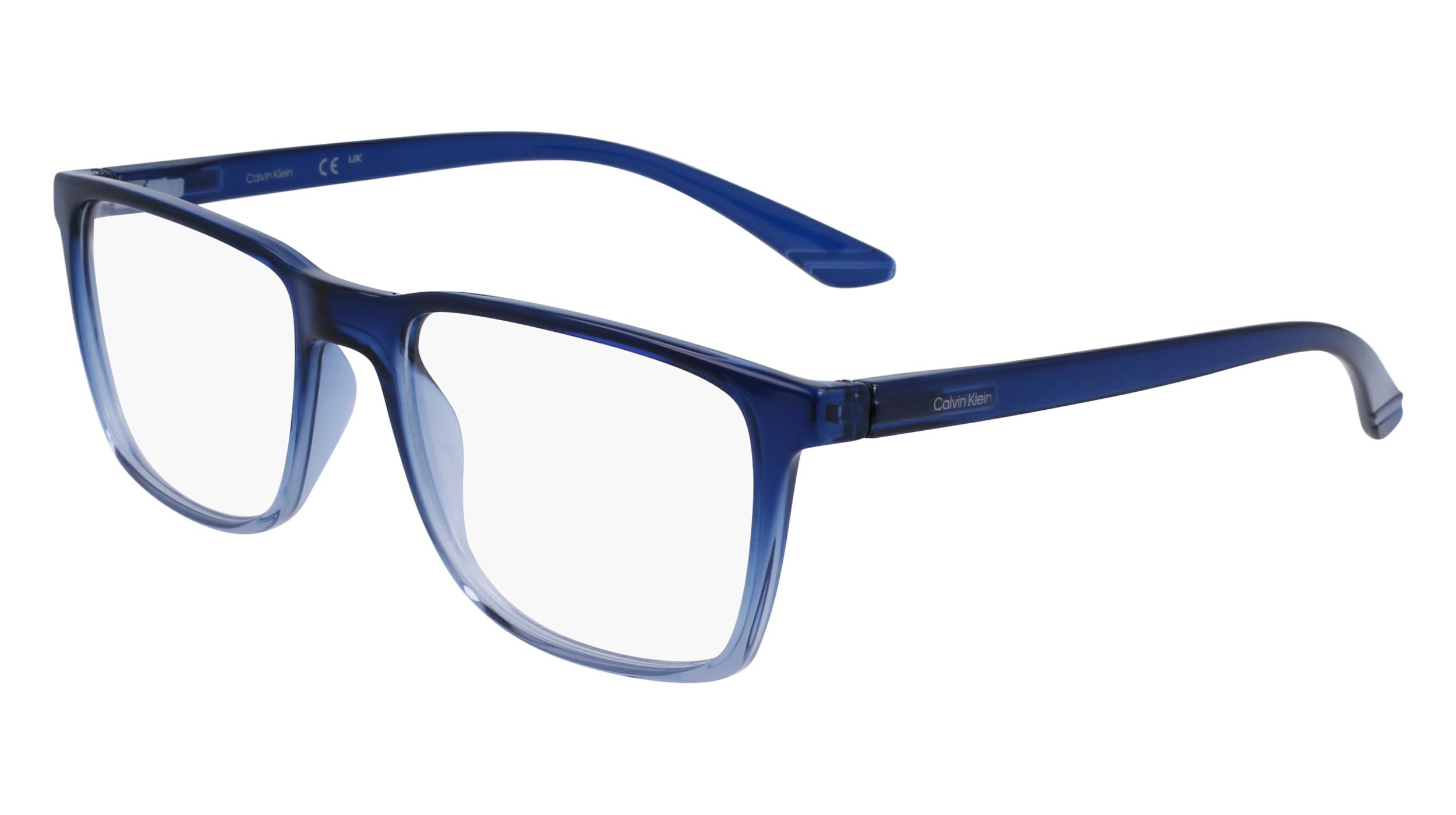 Calvin Klein CK19573 971 Eyeglasses Frames Frosted White CK19573 Eyeglasses - Calvin Klein Authorized Retailer  main image 2
