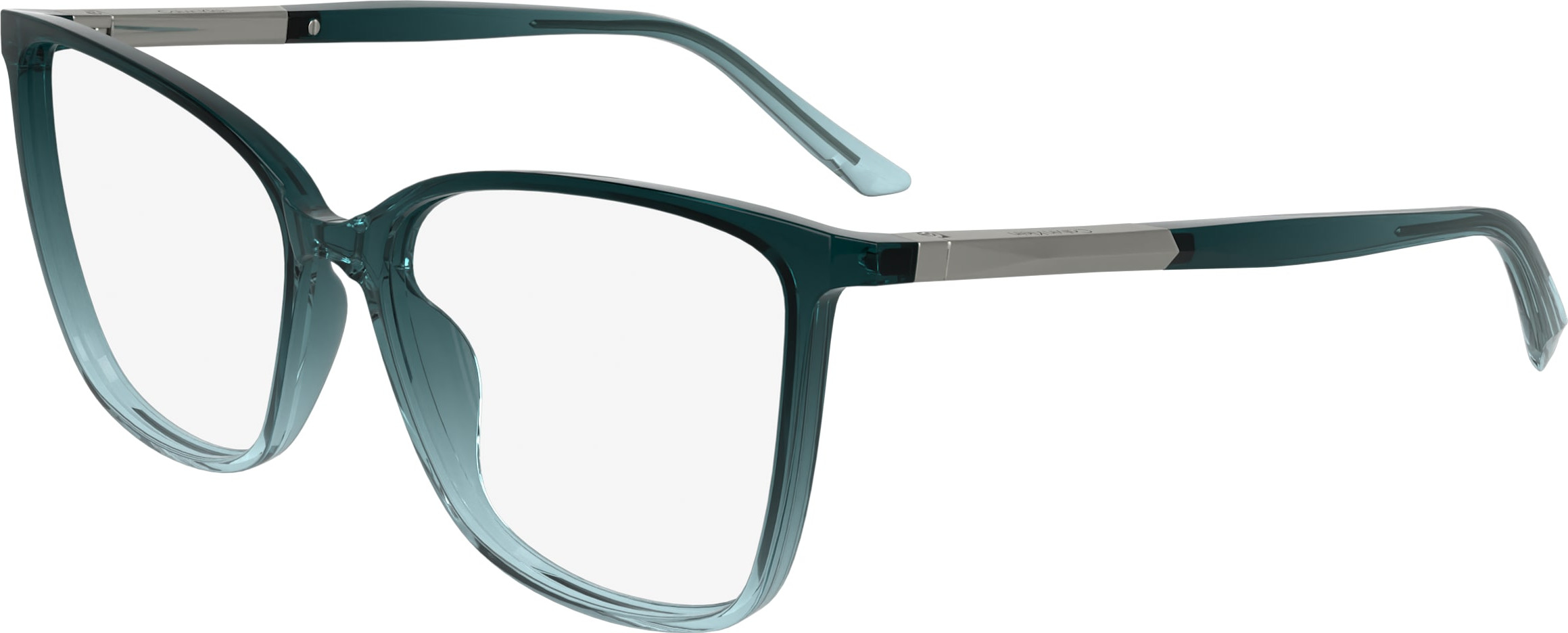 Calvin Klein CK24546 415 Womens Blue Eyeglasses Rectangular 55-13-140 CK24546 Eyeglasses - Calvin Klein Authorized Retailer  main image 3