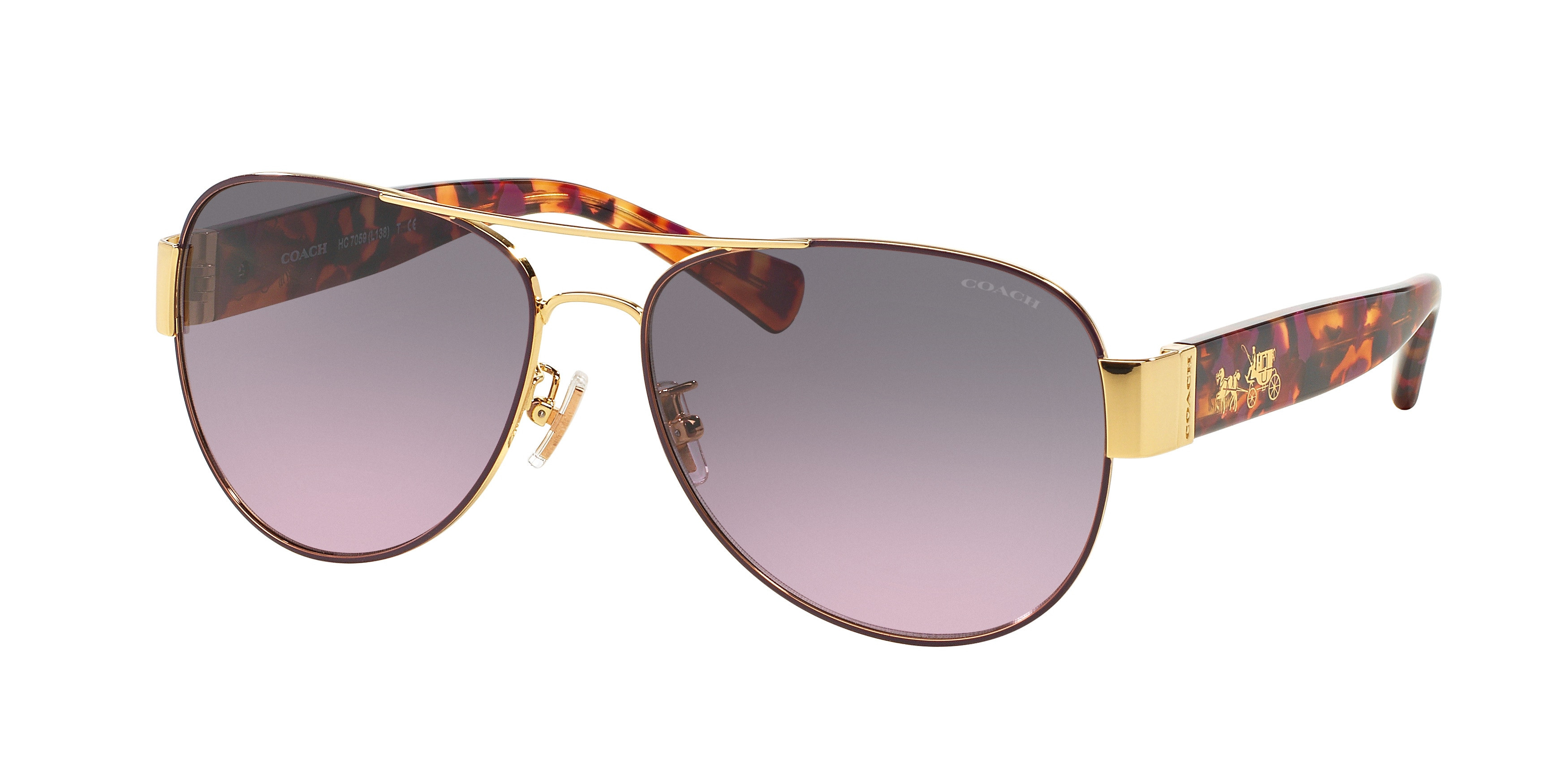 HC7059 L138 Sunglasses - Coach Authorized Retailer  display picture 3