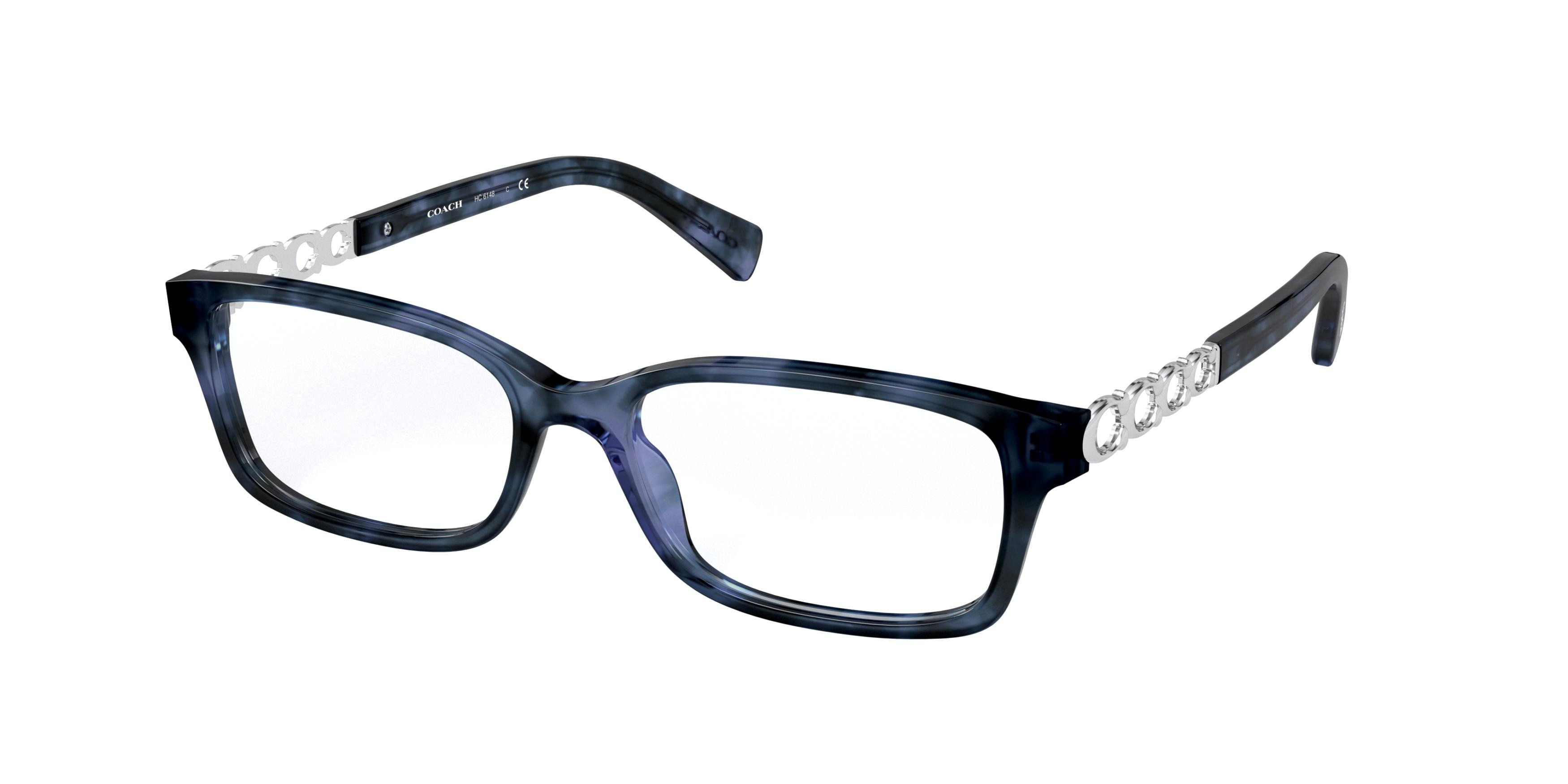 Coach HC6148 5120 Dark Tortoise Eyeglasses Frame w/ Case 52-16-140 Amazon.com: COACH HC6148 Prescription Eyewear Frames, Blue  main image 4