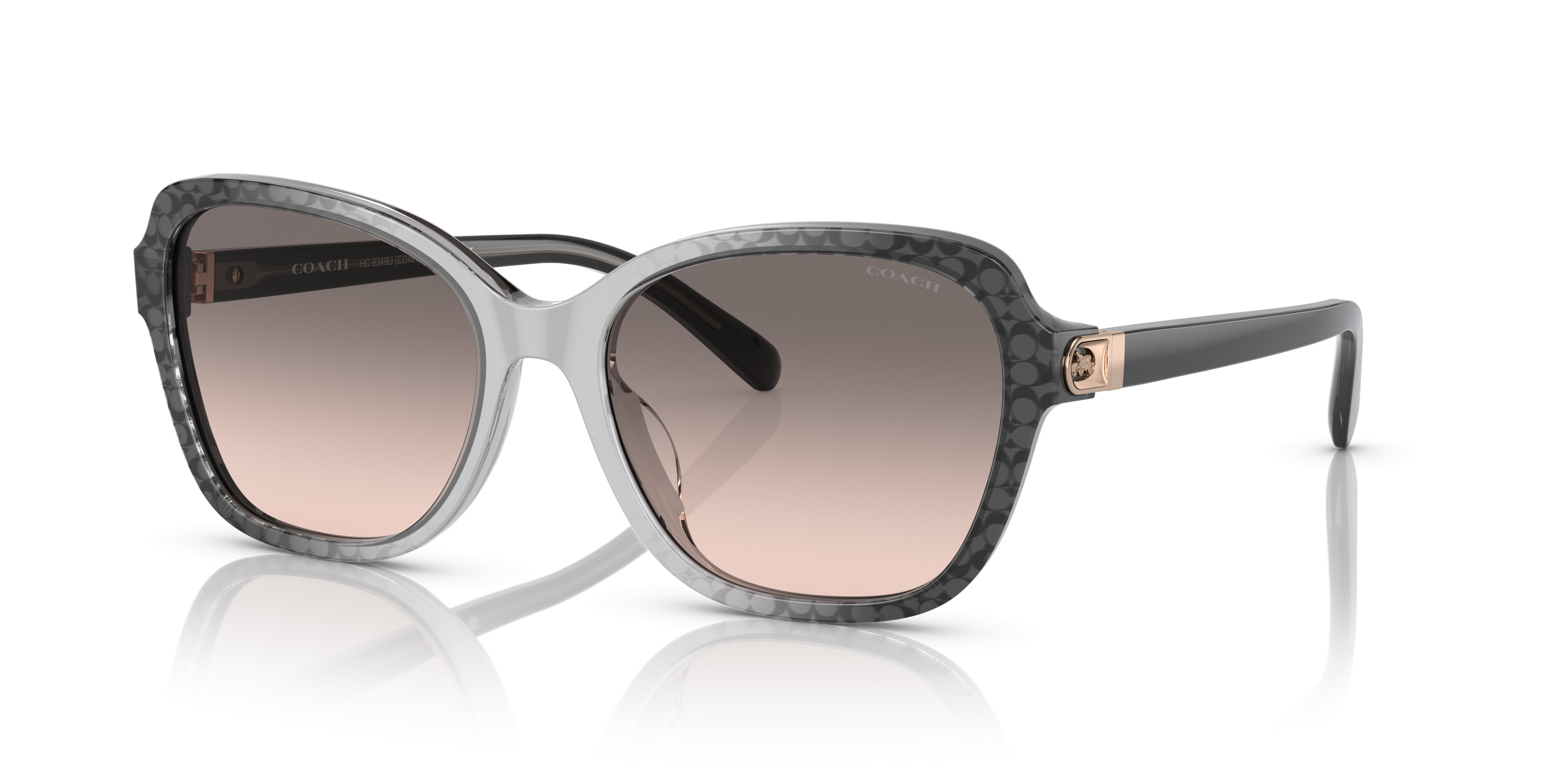 Coach Women\'s Sunglass Frames. Olive Color. Includes Case. No Lenses HC7192D CDP44 Sunglasses - Coach Authorized Retailer  main image 4