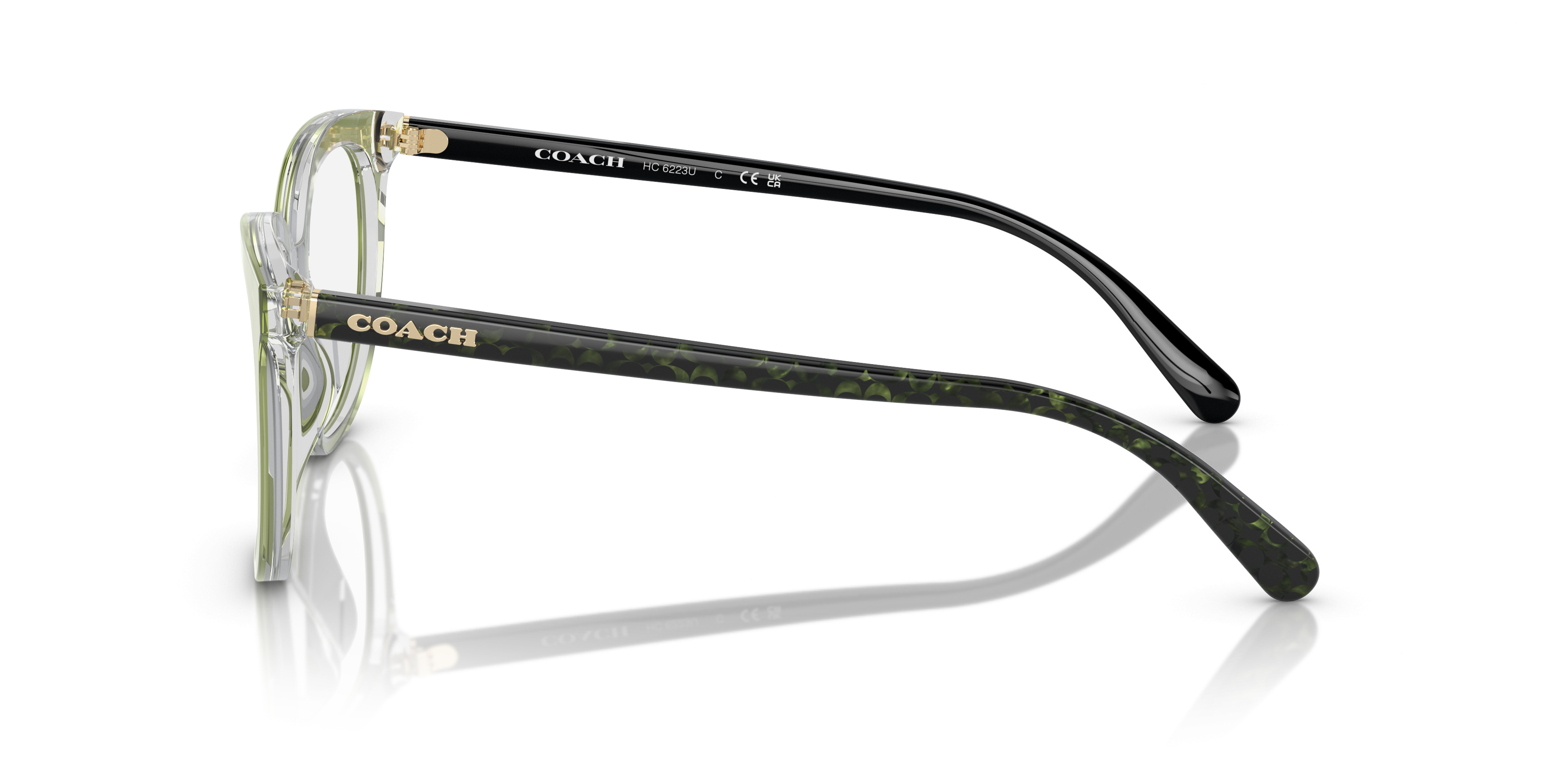 HC6223U Eyeglasses - Coach Authorized Retailer | coolframes.com