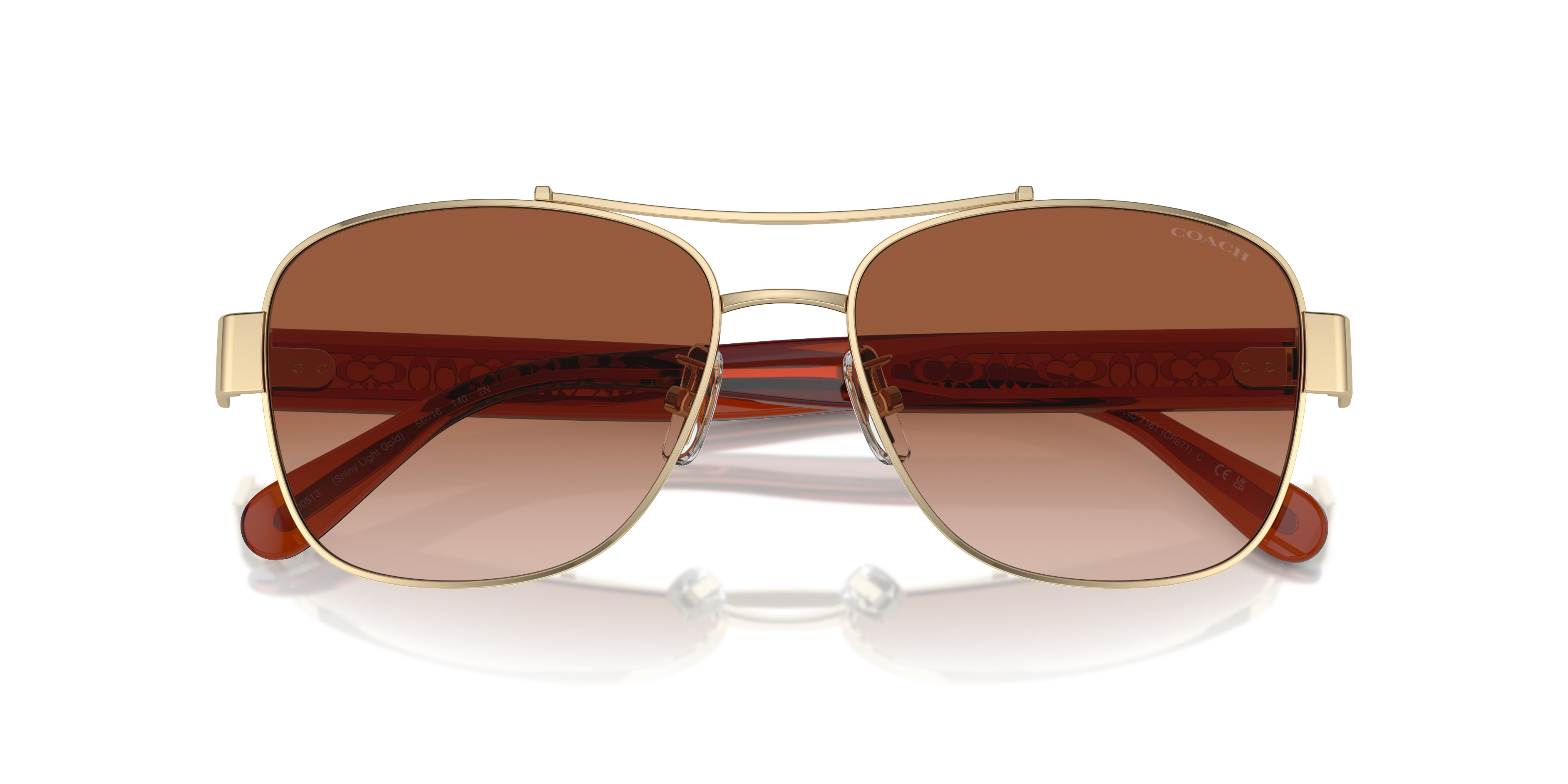 HC7161 CR617 Sunglasses - Coach Authorized Retailer  display picture 3