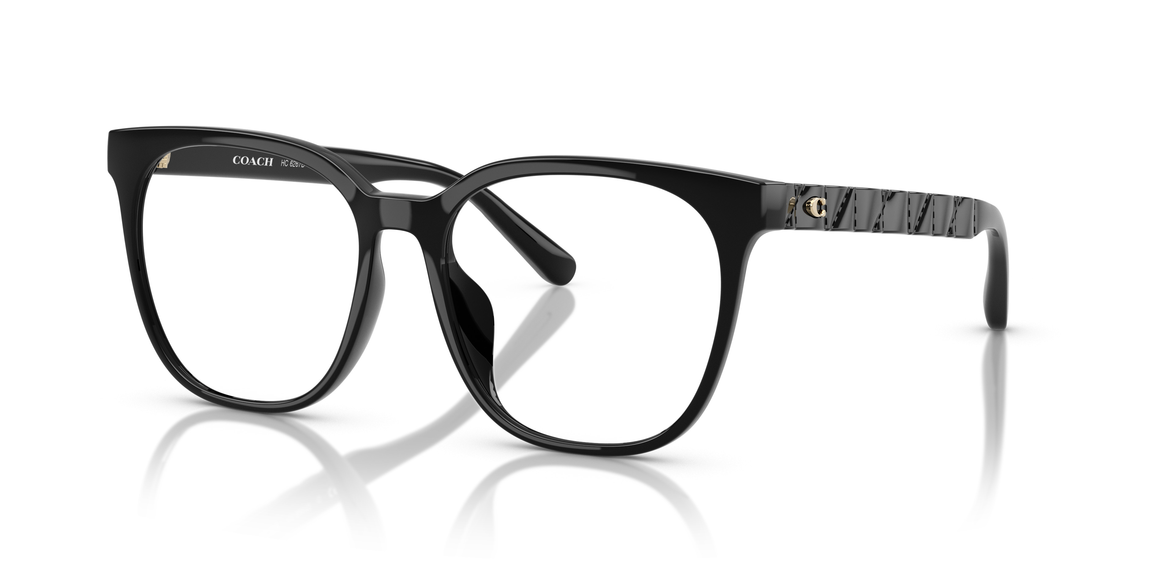 ?️Coach HC6070 5342 Eyeglasses 53/17 135 /KAG643?️​ Coach HC6270U black frame main image 3