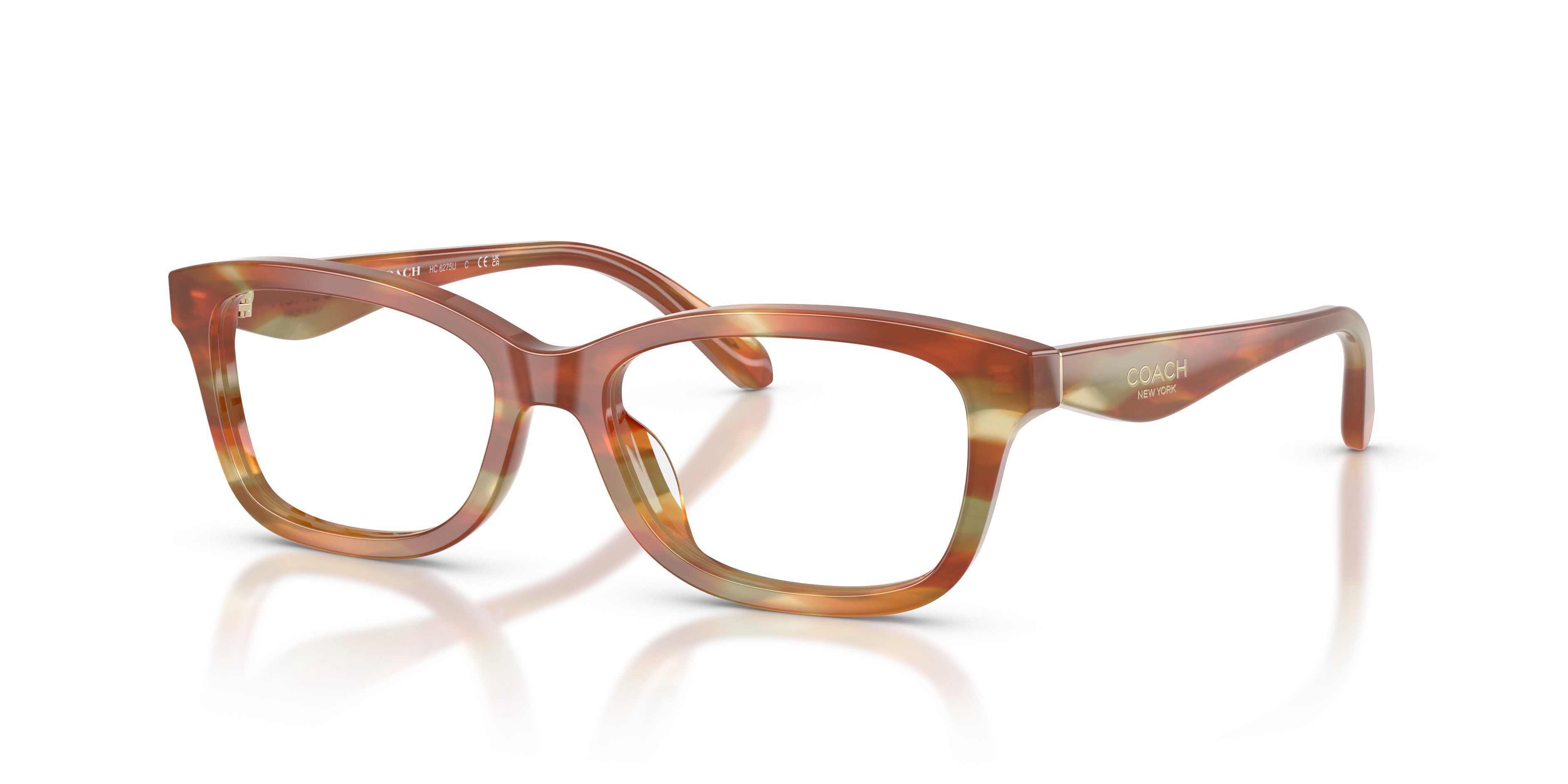 HC6275U Eyeglasses - Coach Authorized Retailer | coolframes.com