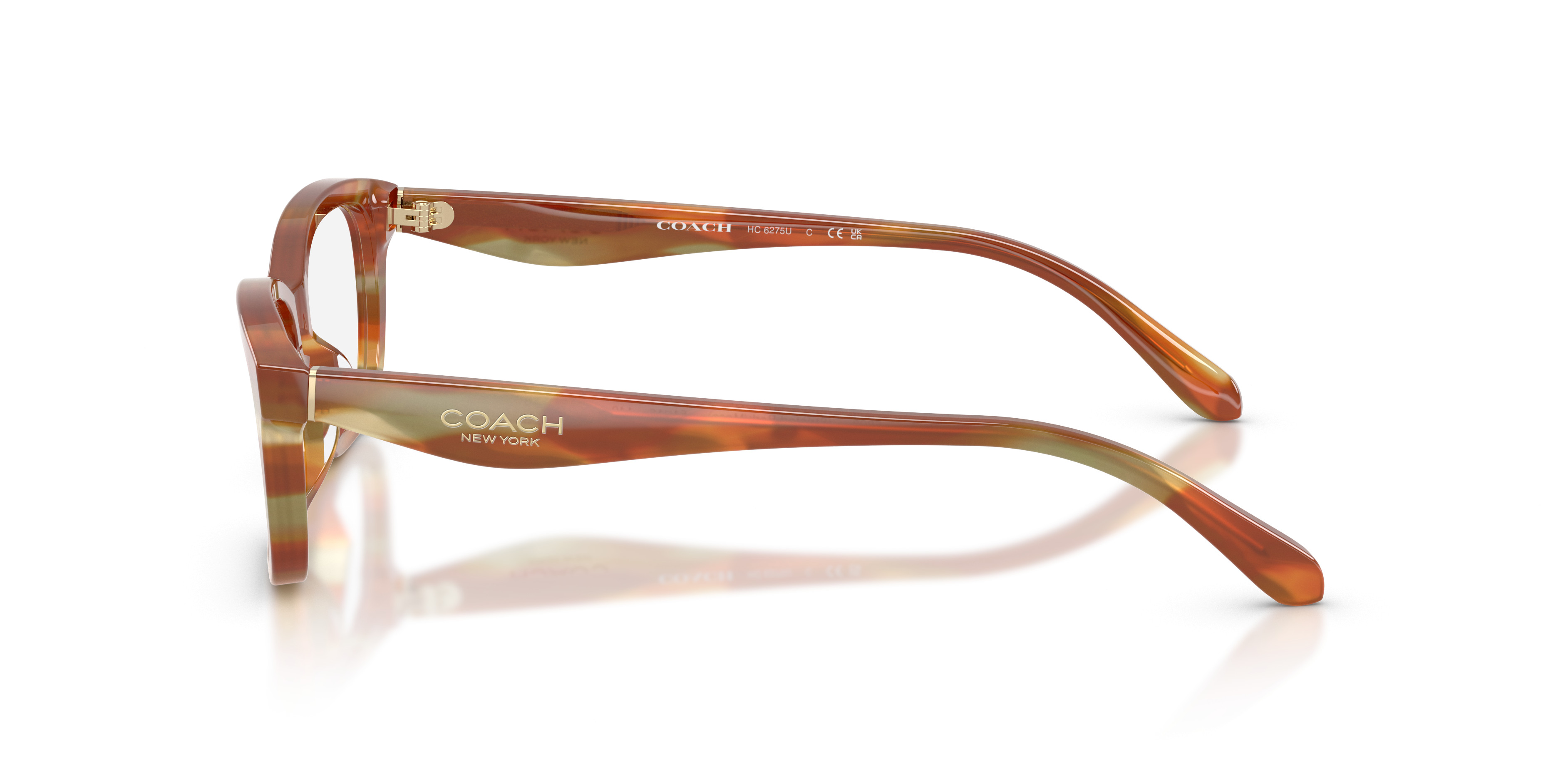 HC6275U Eyeglasses - Coach Authorized Retailer | coolframes.com