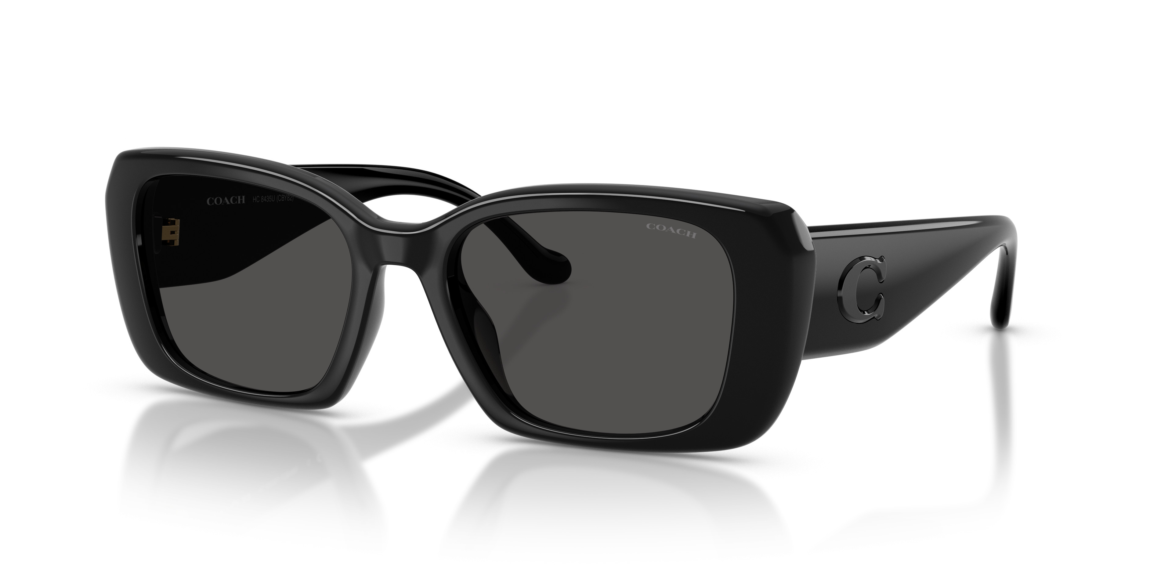 COACH HC8435U (CBY82) Sunglasses Coach HC8435U CBY82 | Free Shipping | Glasses.com® main image 2