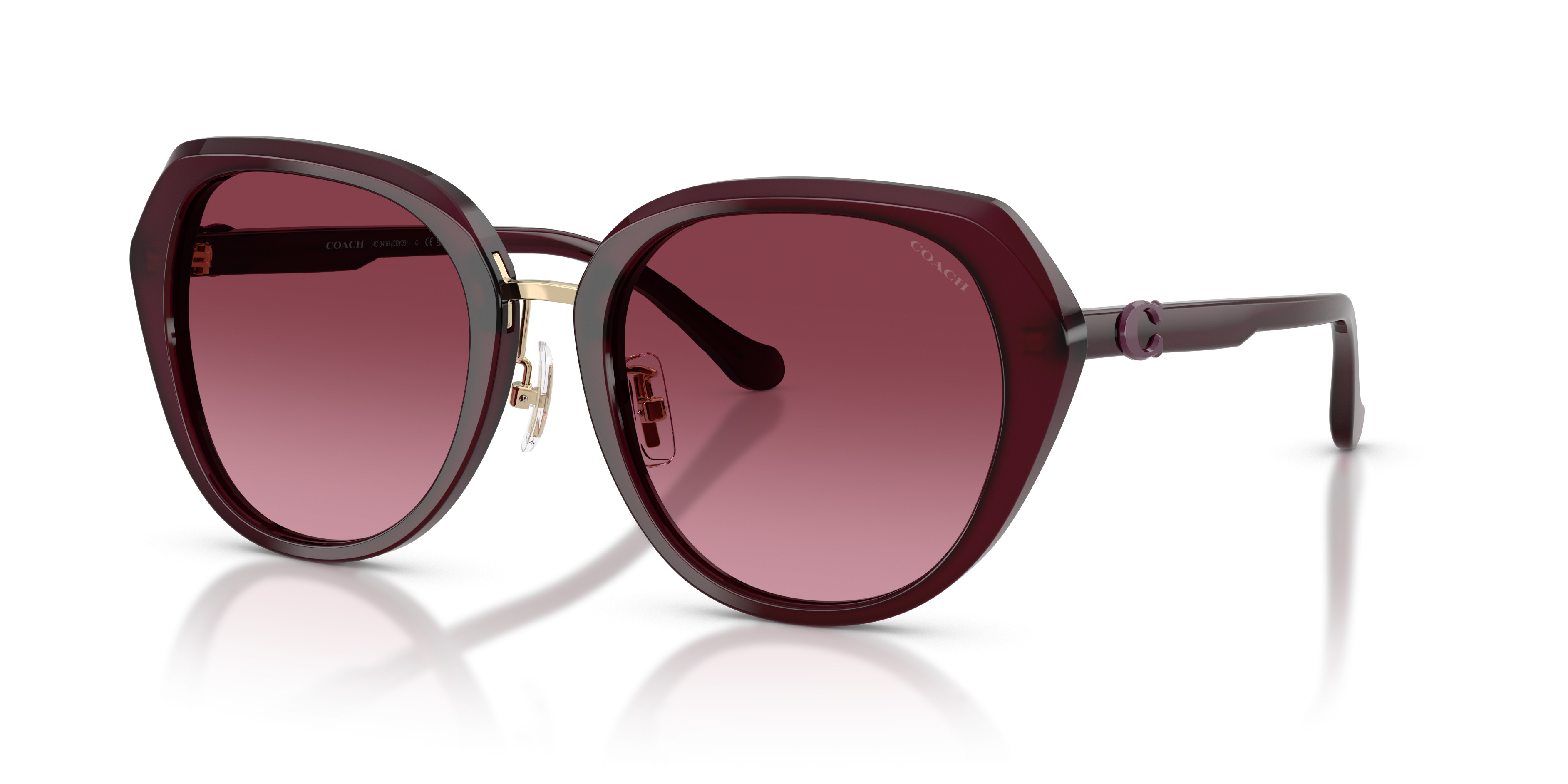 HC8436 CBY93 Sunglasses - Coach Authorized Retailer | coolframes