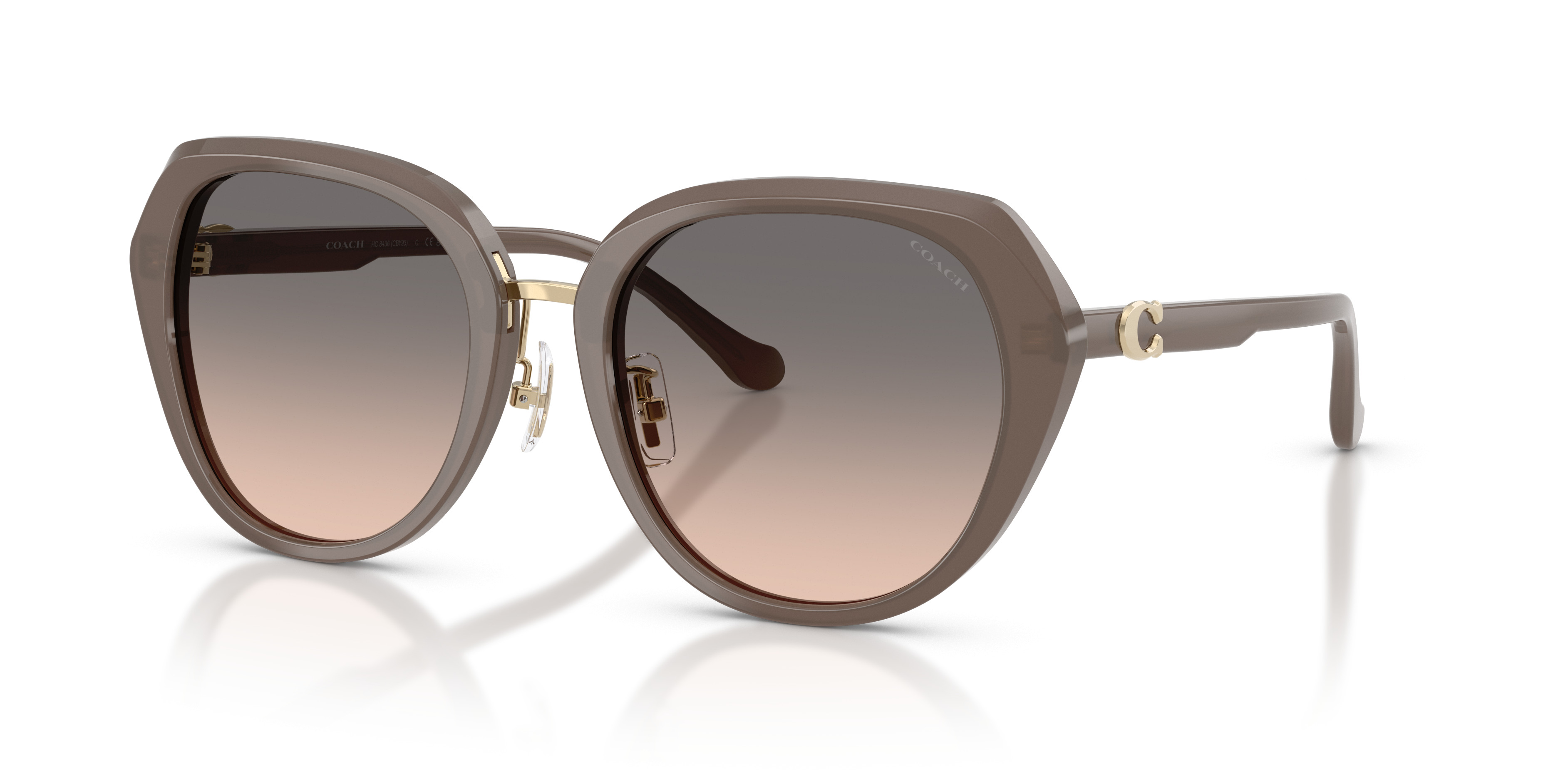 HC8436 CBY93 Sunglasses - Coach Authorized Retailer | coolframes