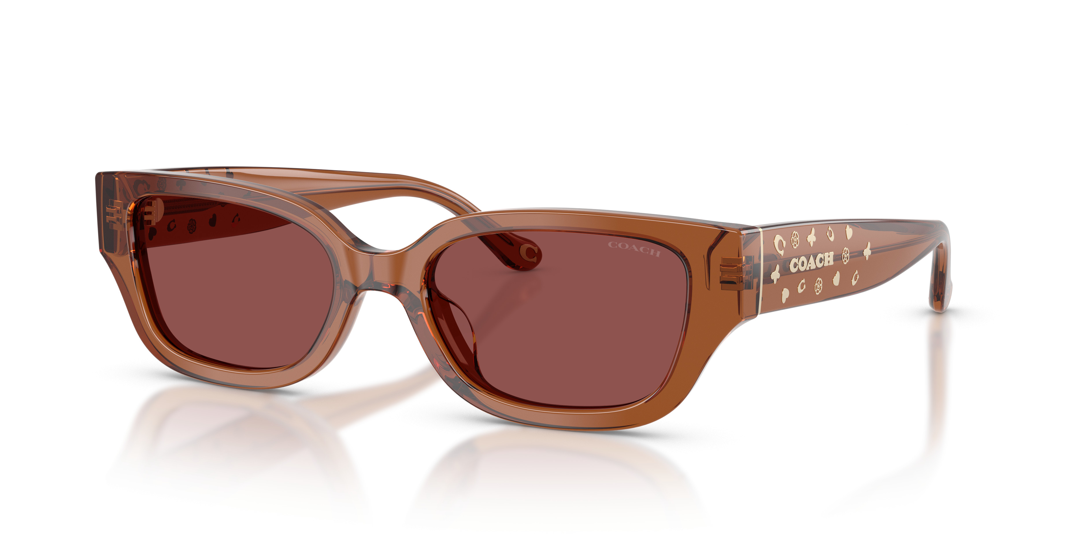 HC8439U CBZ52 Sunglasses - Coach Authorized Retailer | coolframes