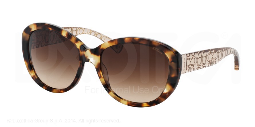 New Coach HC8106 (L083 Asha) 515105 Black/Crystal Sunglasses HC8106 L083 ASHA Sunglasses - Coach Authorized Retailer  main image 3