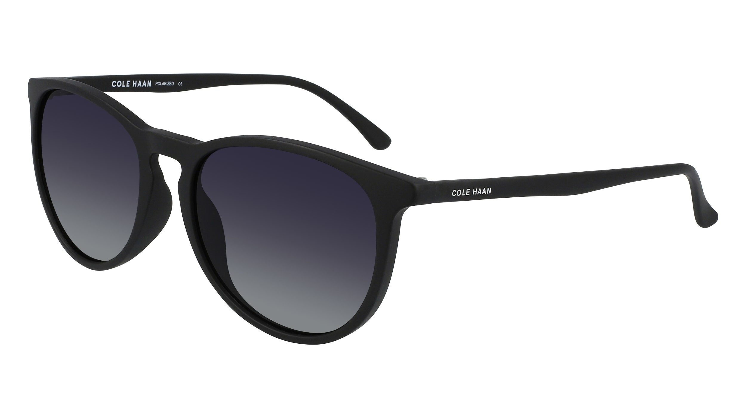 Cole Haan Polarized Sunglass Temple in Burgundy CH4505 Eyeglasses Frames by Cole Haan main image 4