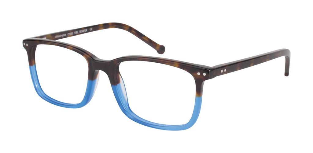 Senator Eyeglasses Frame with Magnetic Clip-On Polarized Lens New-Old Stock Hit Notion Magnetic Clip-On Polarized Sunglasses Lenses for  main image 3