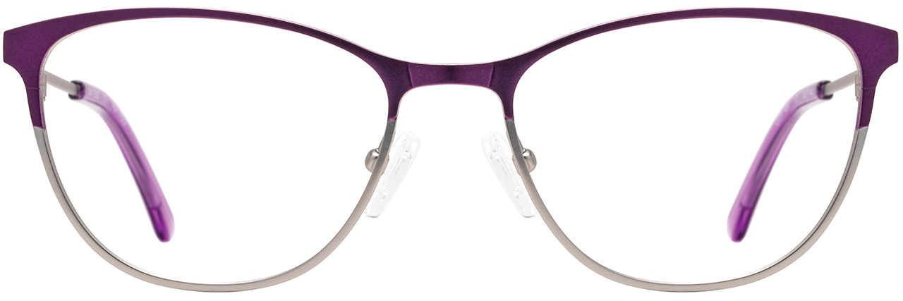 NWT WOMEN\'S COTE D\'AZUR EYEGLASS FRAMES 217 LILAC Purple SS-83 Eyeglasses | Clarkson Eyecare main image 4