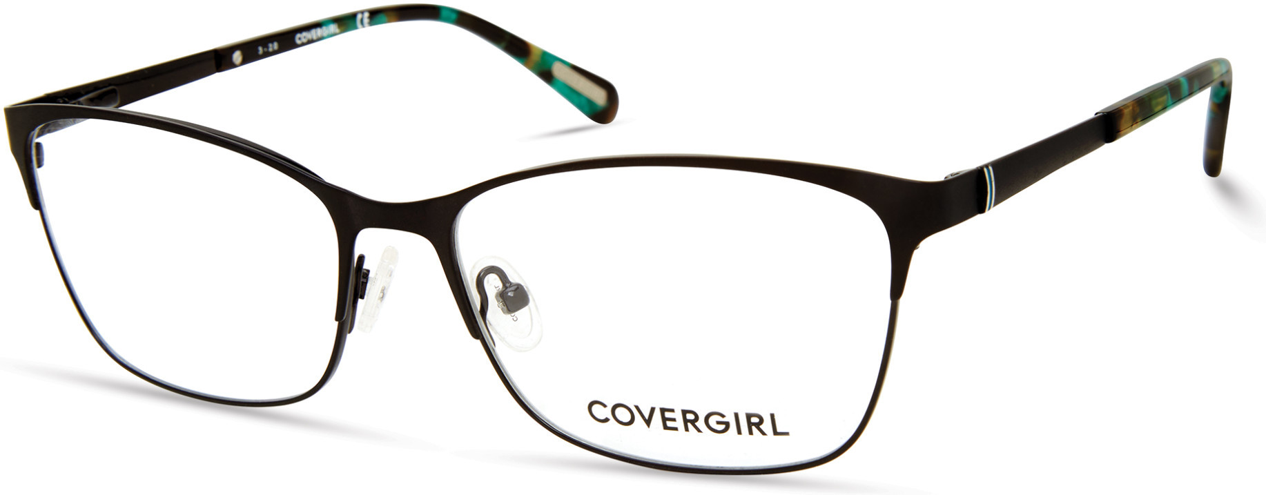 NEW Covergirl Glasses Cover Girl CG0458 Lady Cat Eye Reading Glasses in Black  main image 3