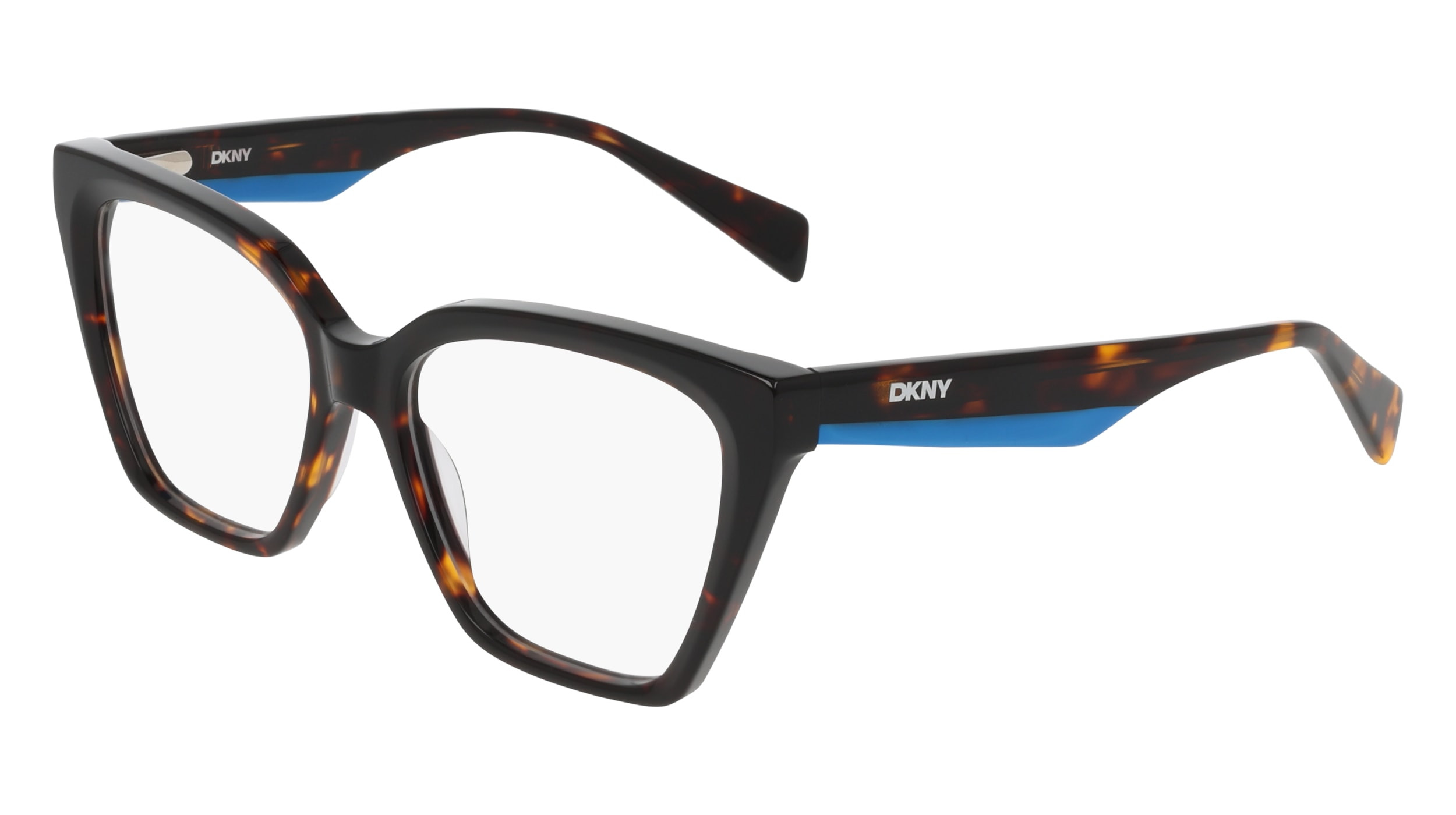DKNY Eyeglasses DY4503 Full Rim Plastic Small Black Yellow Frames Rectangular DKNY DK5079 Eyeglasses | Select Eyewear main image 2