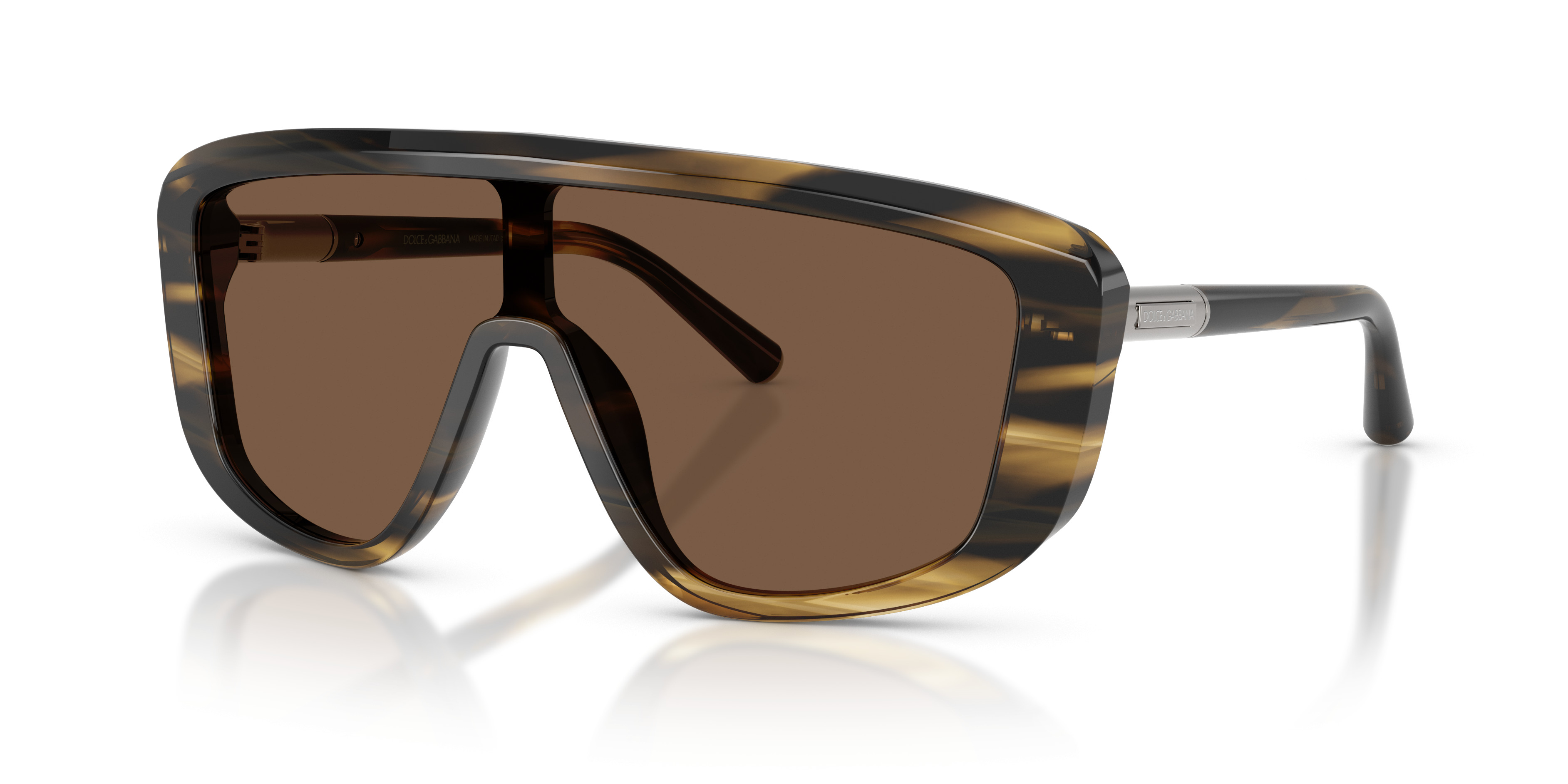 Dolce & Gabbana Tortoise Brown Sunglasses Made in Italy- Polarized Dolce & Gabbana DG4444 Tortoise Prescription Sunglasses main image 3
