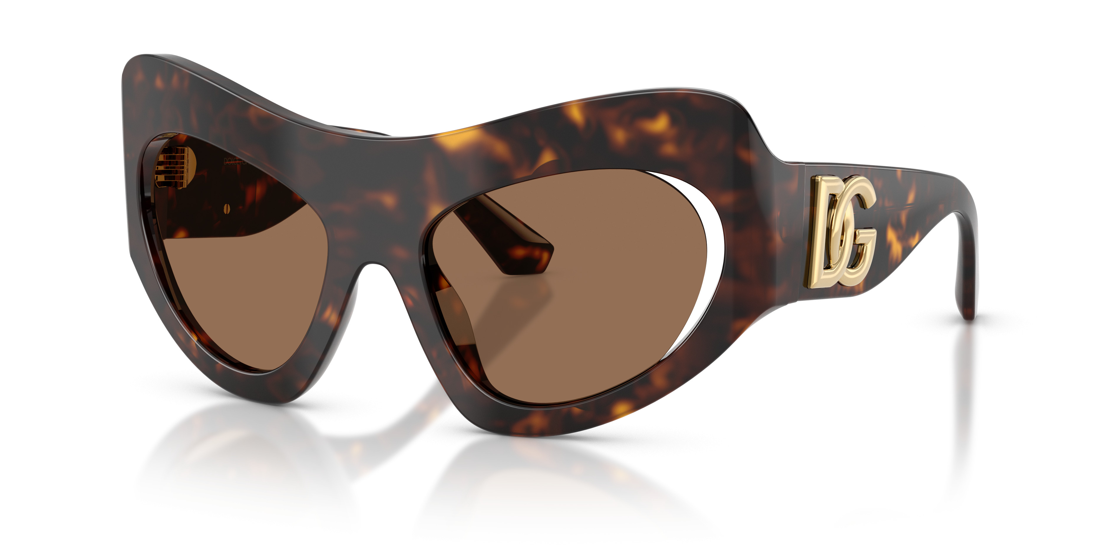 Dolce & Gabbana Brown Tortoise Sunglasses DG4538 Sunglasses - Dolce & Gabbana Authorized Retailer  main image 2