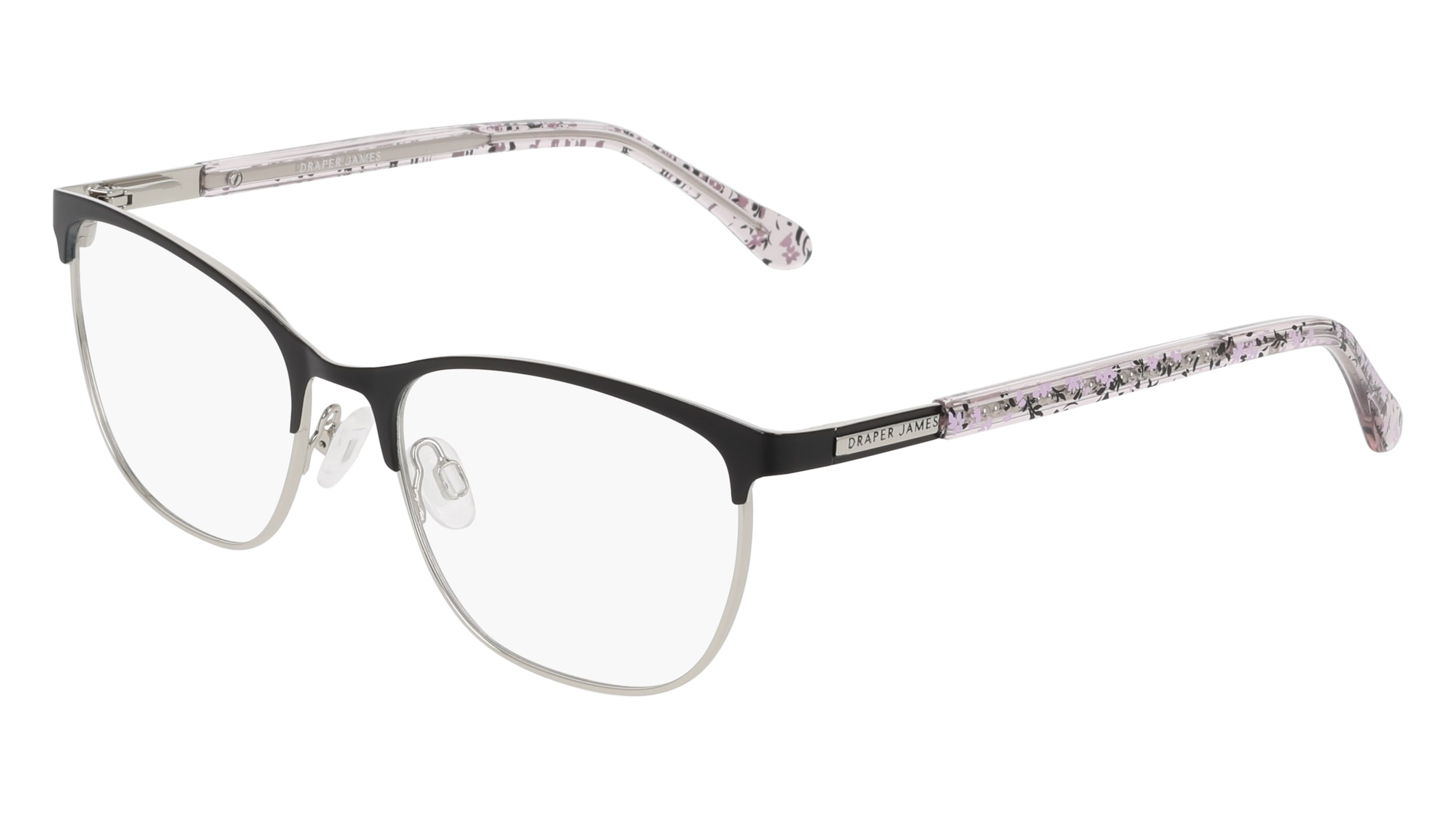 Draper James Silver-Tone Rimless Glasses FRAME ONLY Draper James DJ5038 Glasses | Free Shipping and Returns  main image 2