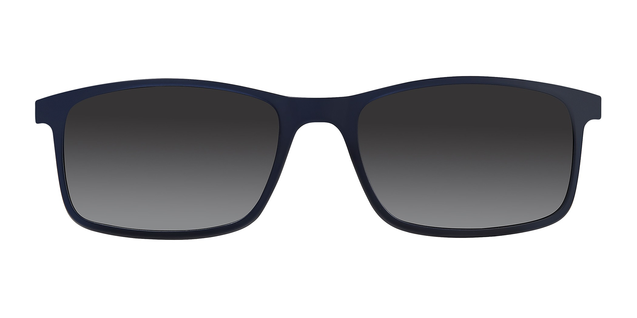 Finlay & Co Black Semi-Rimless Sunglasses Black/Gold Double Bridge Classic Semi-Rimless Gradient  main image 4