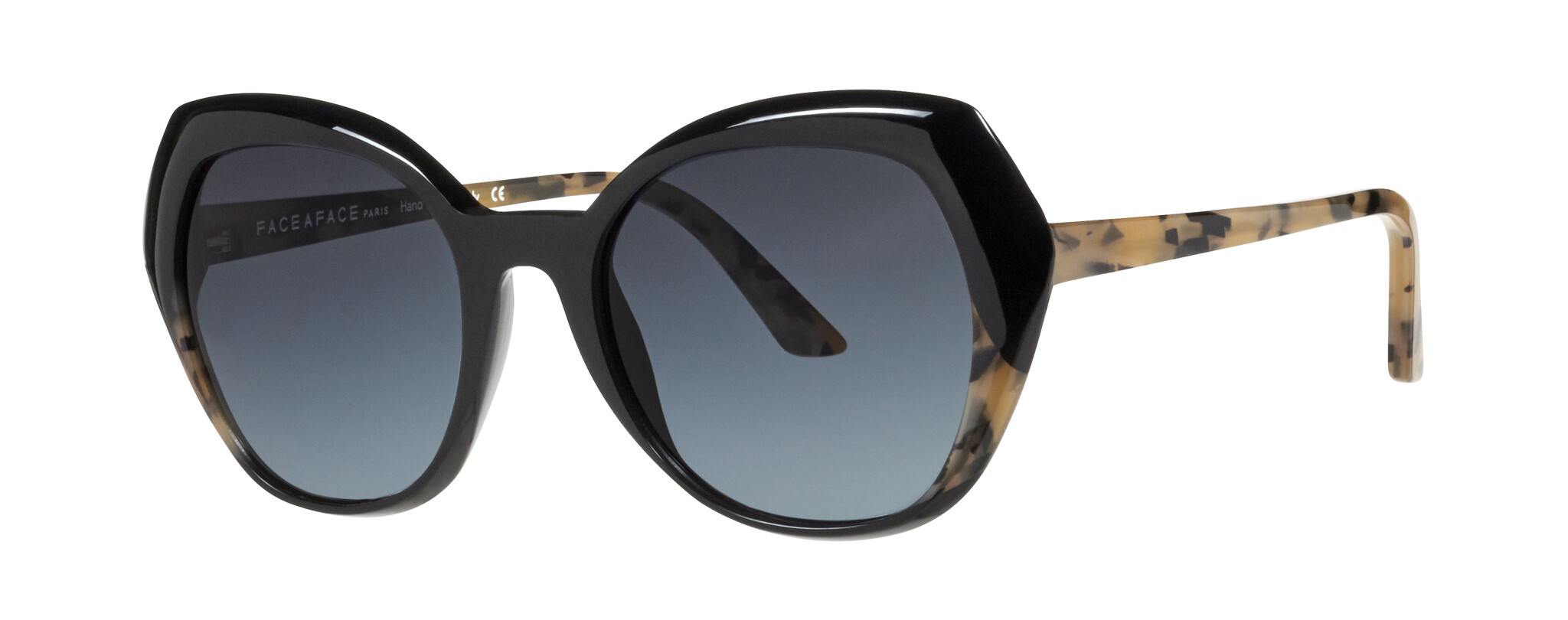 Faceaface Paris black sunglasses Face A Face® SHIRO 2 Square Sunglasses - EuroOptica main image 3