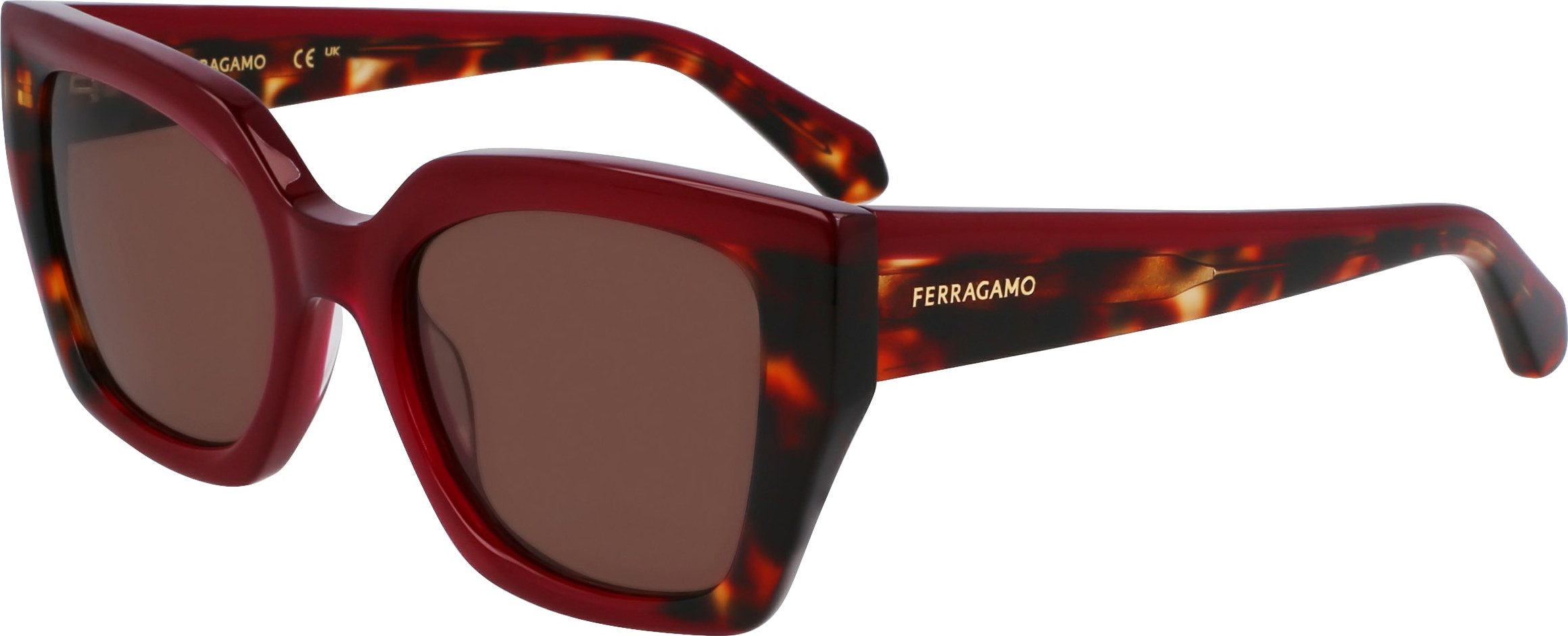 Salvatore Ferragamo  Cat Eye SF2035S Sunglasses women  Made in Italy NWT Ferragamo SF2035S 335 Sunglasses 886895657242 Frame Color  main image 2