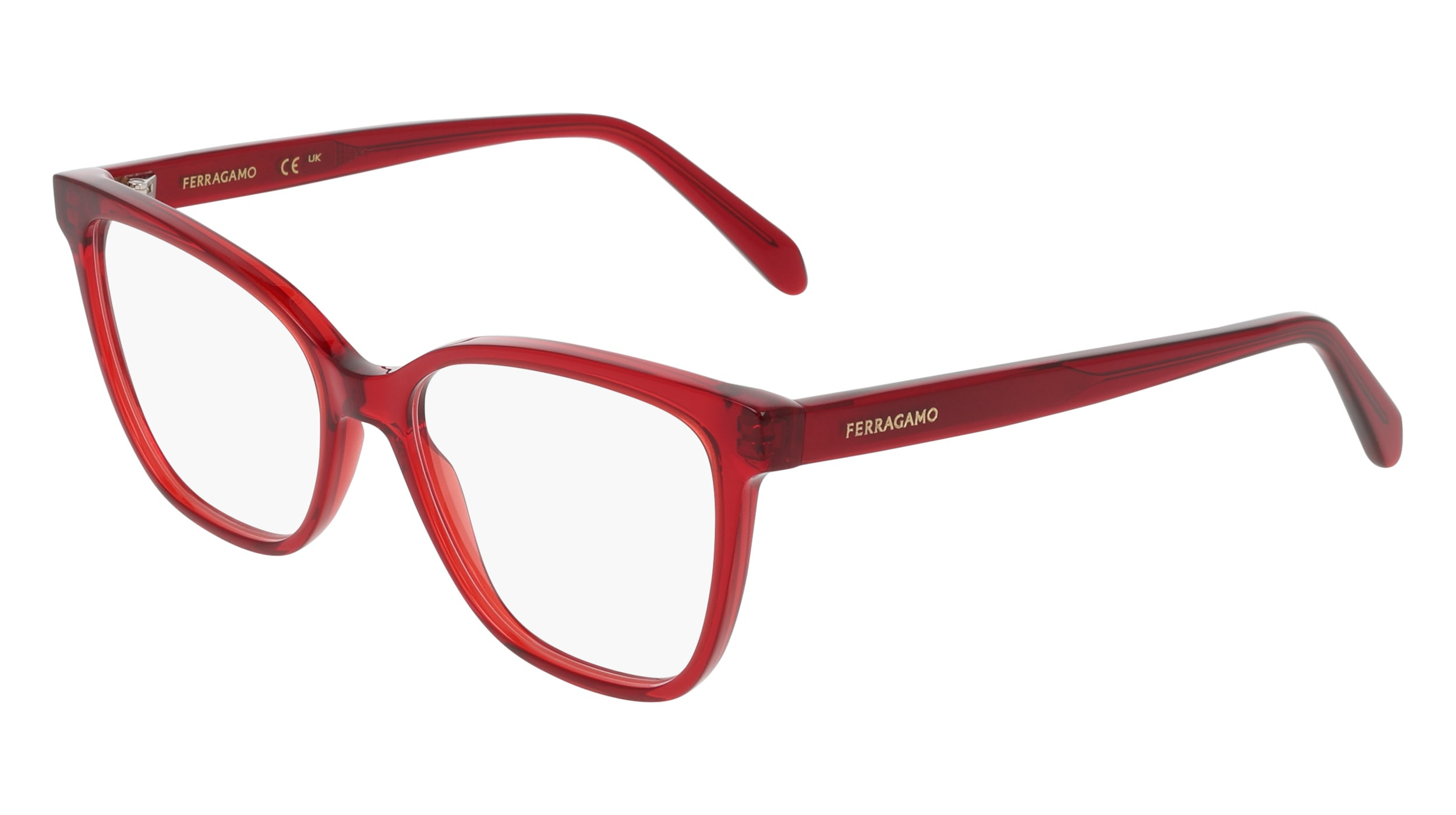 SALVATORE Ferragamo‎ 1629 611 54-18 135 Eyeglasses Frames Pink Orange H13148 Salvatore Ferragamo SF2218 Eyeglasses main image 2