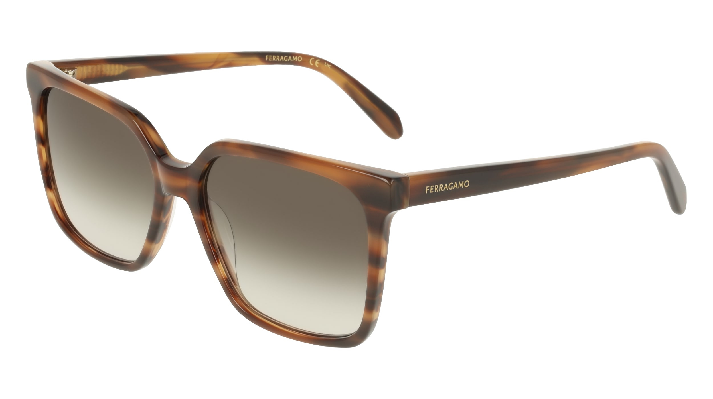 Salvatore Ferragamo Tortoise Shell Brown Gradient Sunglasses Brand New in Case VINTAGE Salvatore Ferragamo tortoiseshell | Mercari main image 3
