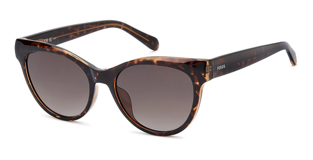 Fossil Tortoiseshell Frame Sunglasses with Black Temples s-l400.jpg main image 2