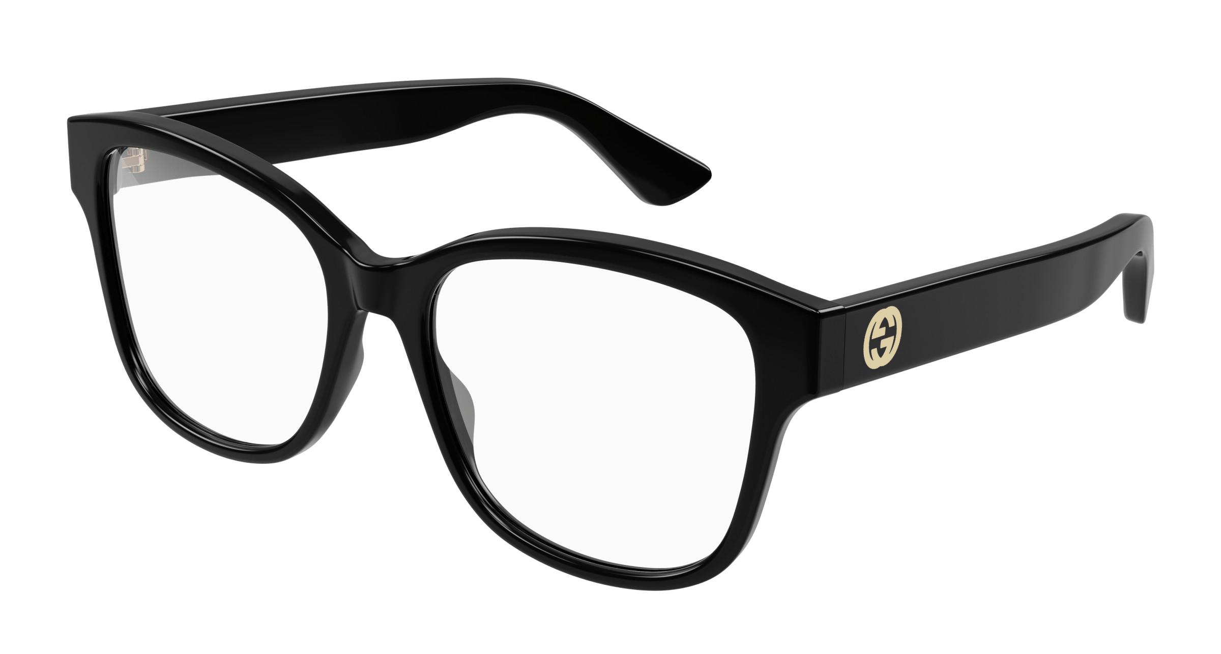 Gucci prescription glasses‎ Amazon.com: Gucci Rectangular Eyeglasses GG0131O 001 Gold  main image 2