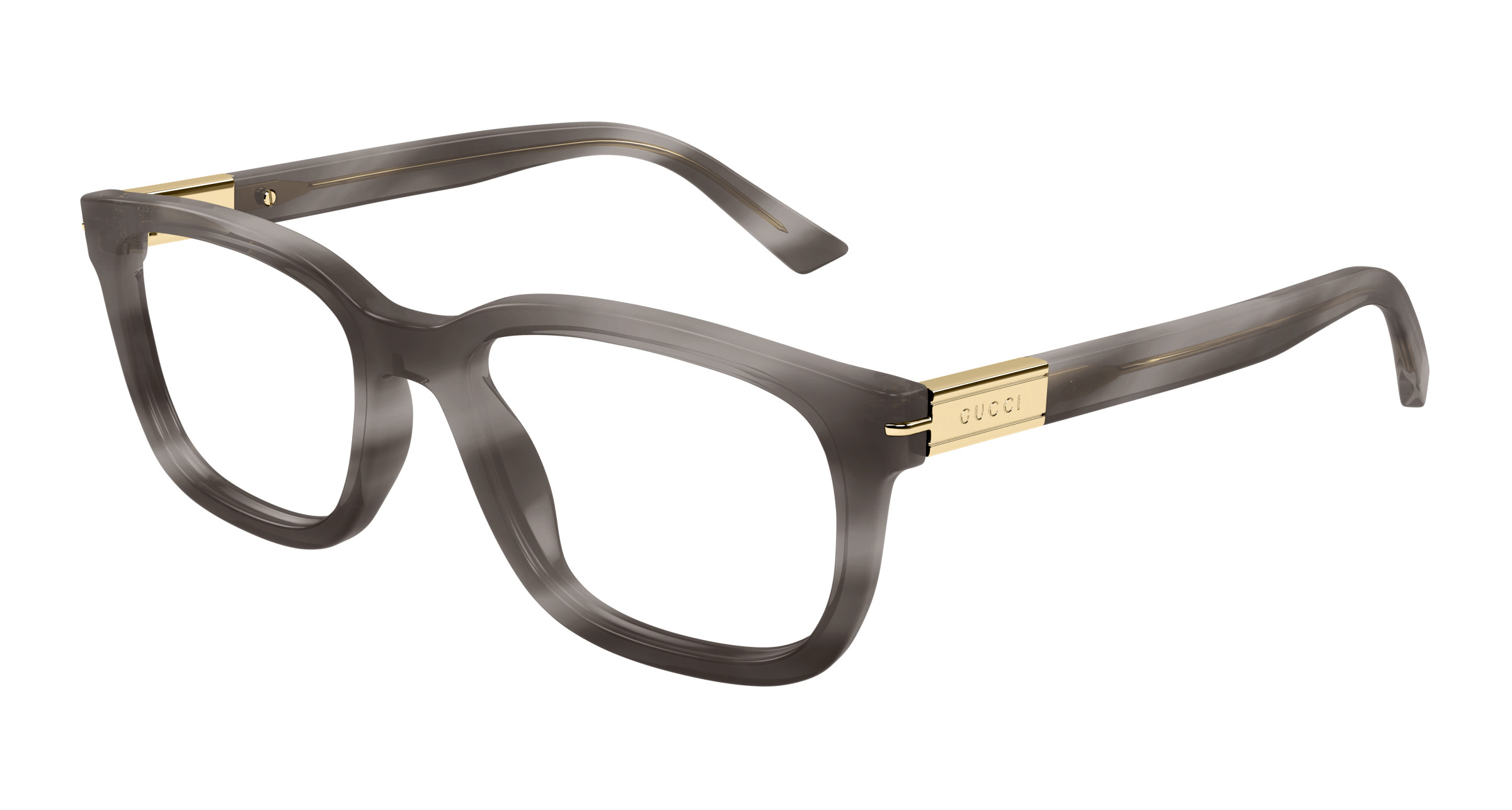小物 archive Gucci Cat Clear Eyewear Gucci GG0737O 010 Glasses - US