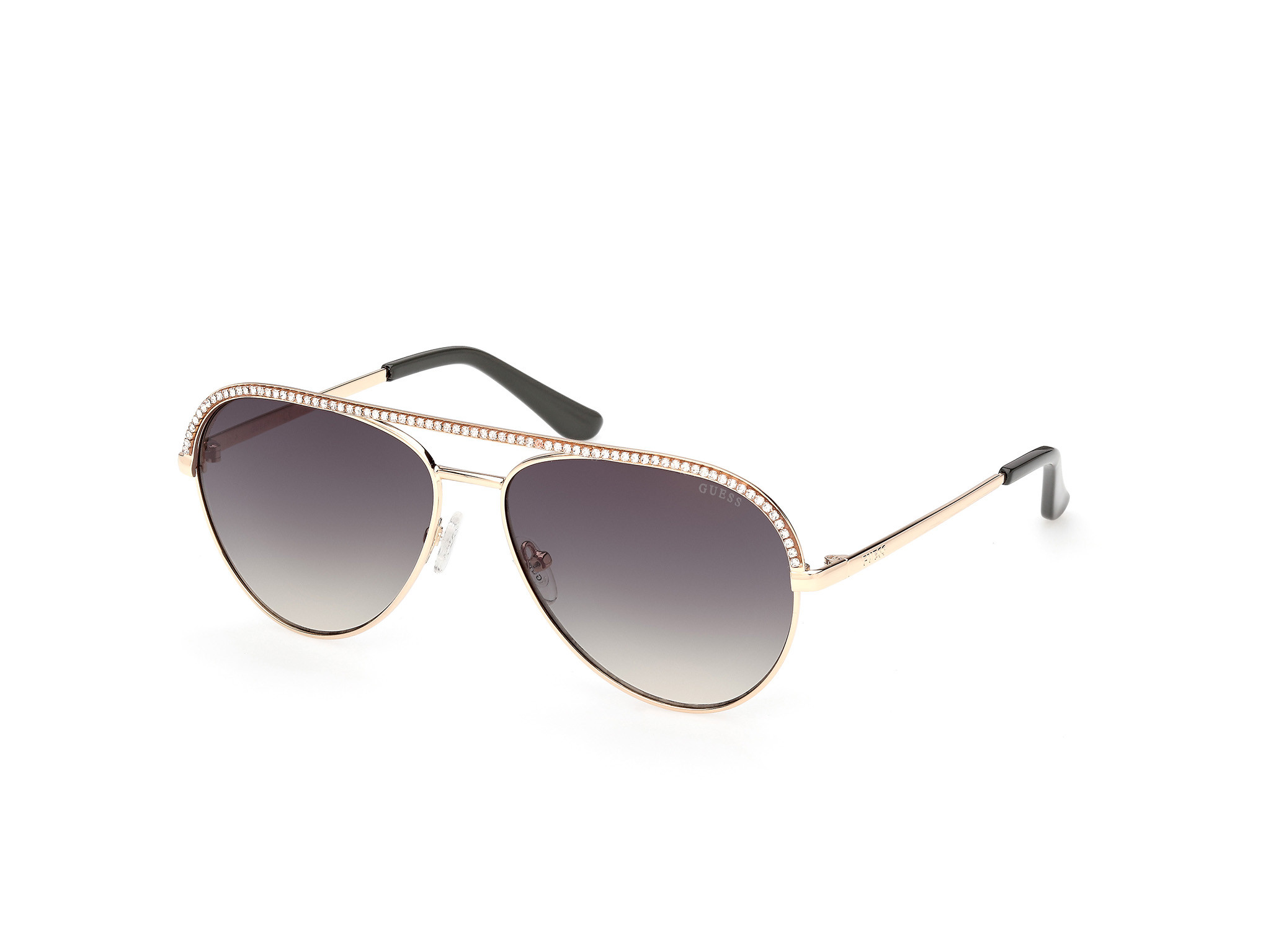 NWT Guess GU00271-32P Deep Gold Aviator 60mm Sunglasses Guess GU00271 32P 60 | Bassol Optic Netherlands main image 2
