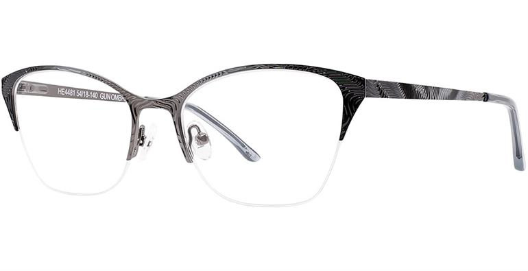 Helium Rimless Frame Size Details