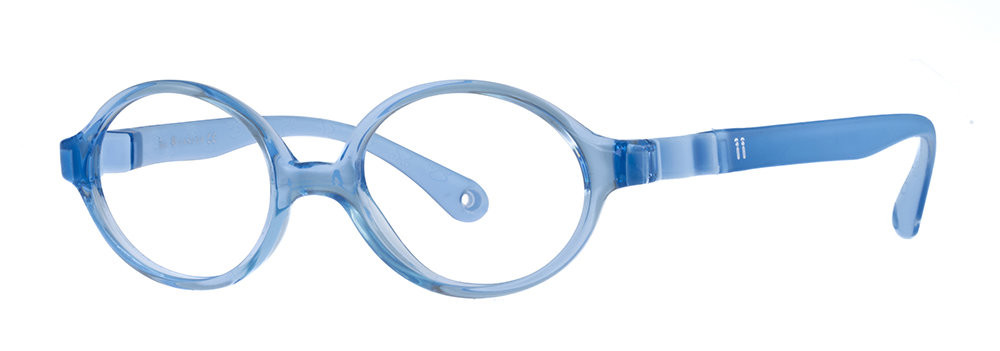 Spy Blue Plastic Glasses  (Frames) Spy Bewilder Clear, Blue Prescription Sunglasses - 50% Off  main image 3